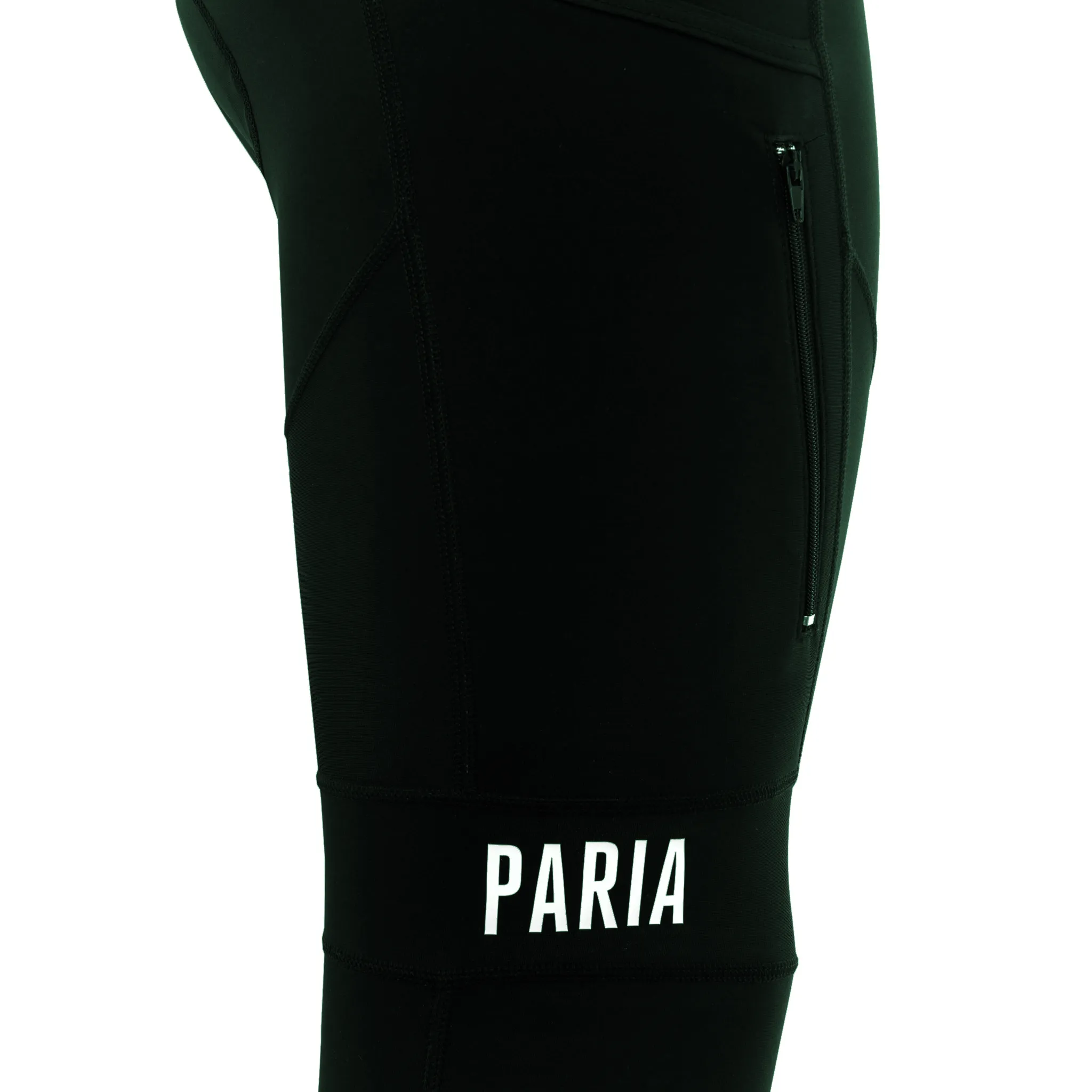 Khaki Paria Thermal Cargo Bib Tights