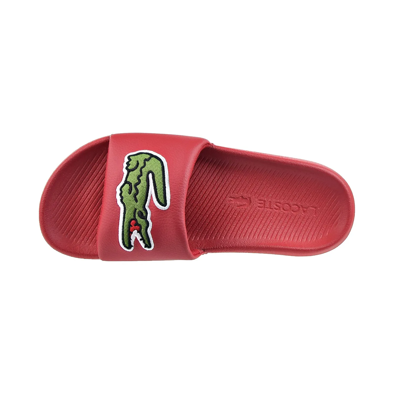 Lacoste Croco 319 4 US CMA Synthetic Men's Slides Red/Green