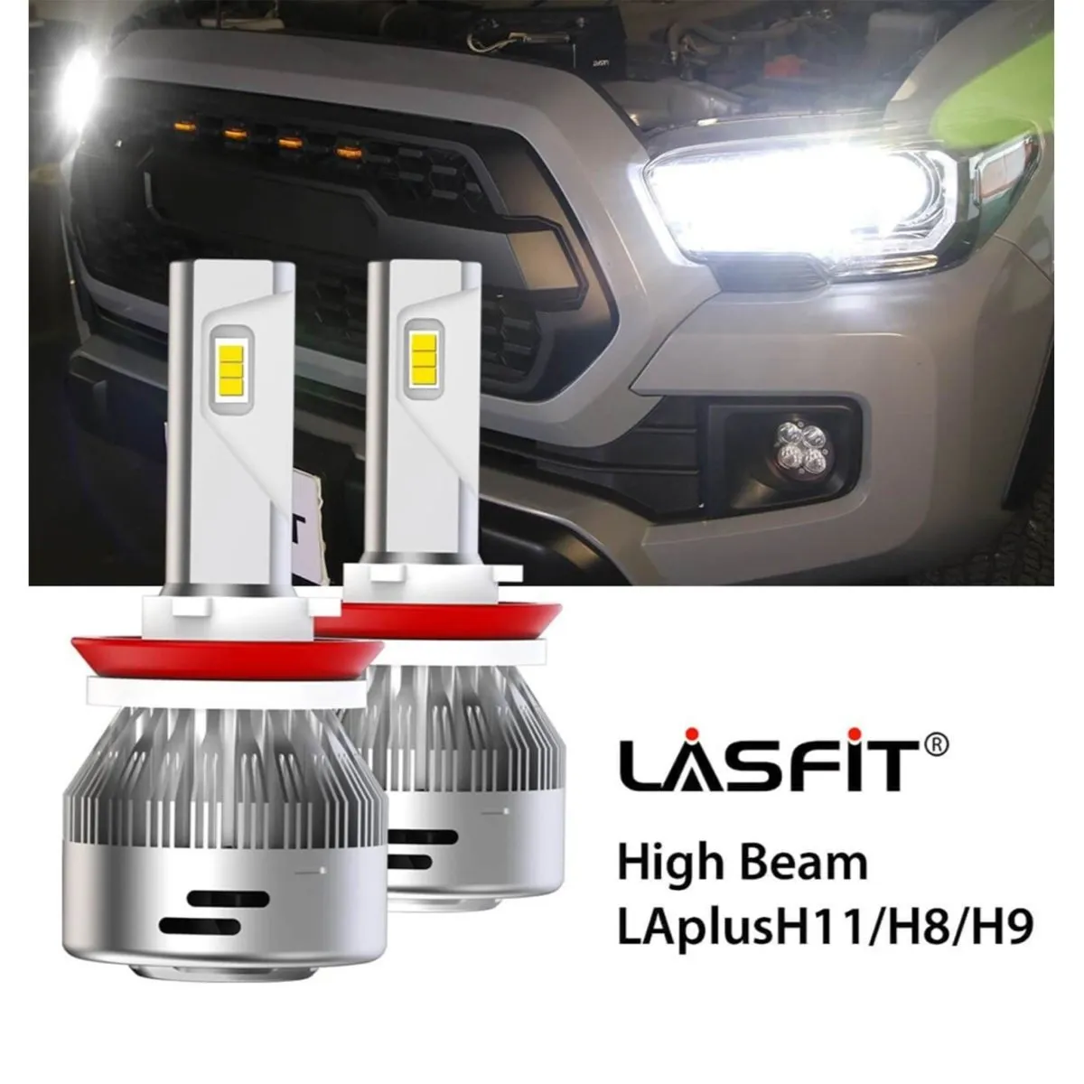 Lasfit LED Headlight Bulbs for Toyota Tacoma (2016-2023)