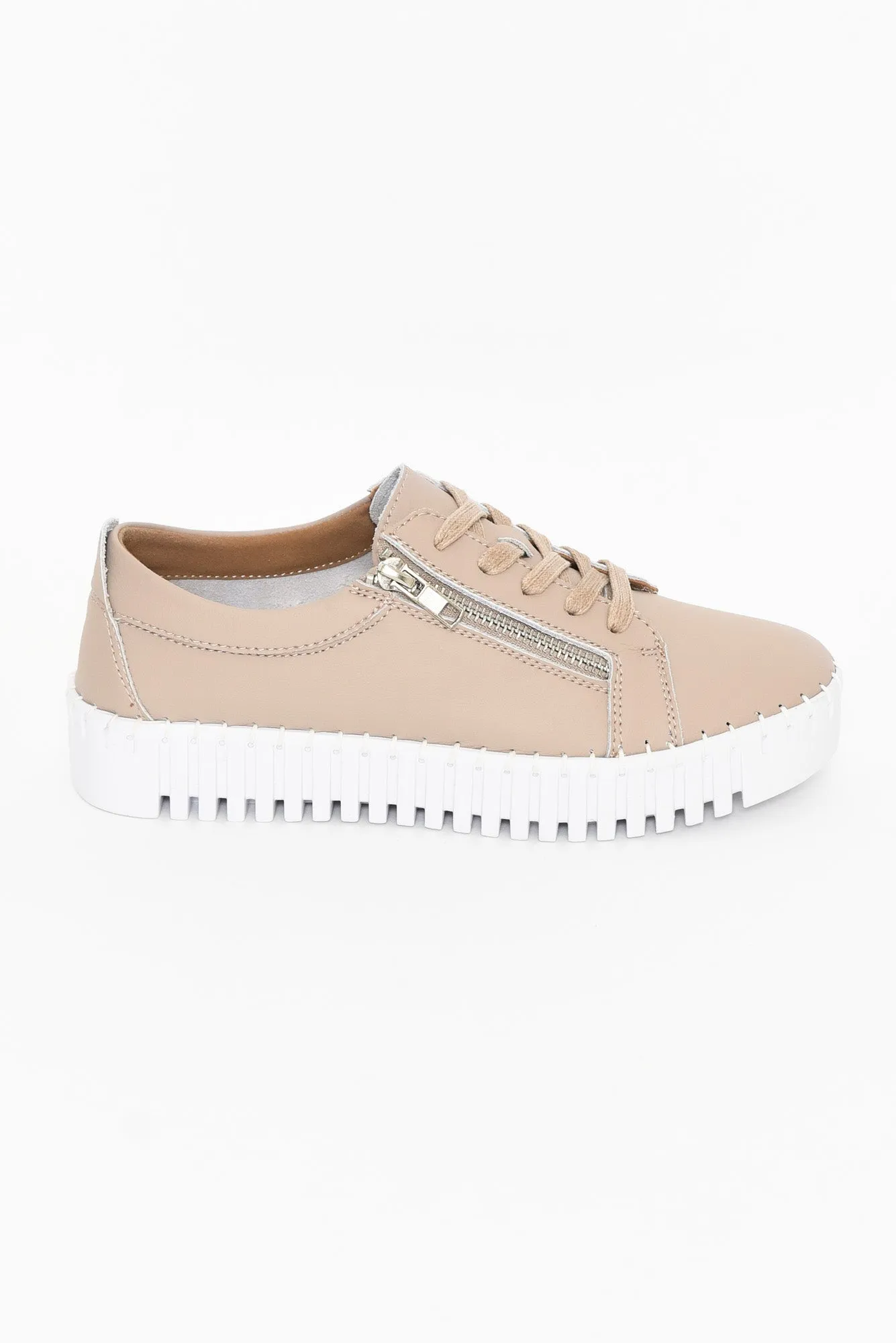 Medusa Nude Platform Sneaker