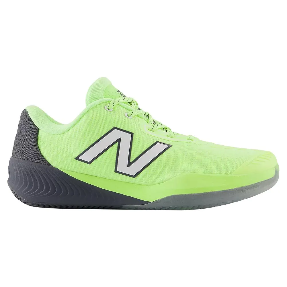 Men`s FuelCell 996v5 D Width Clay Tennis Shoes Bleached Lime Glo