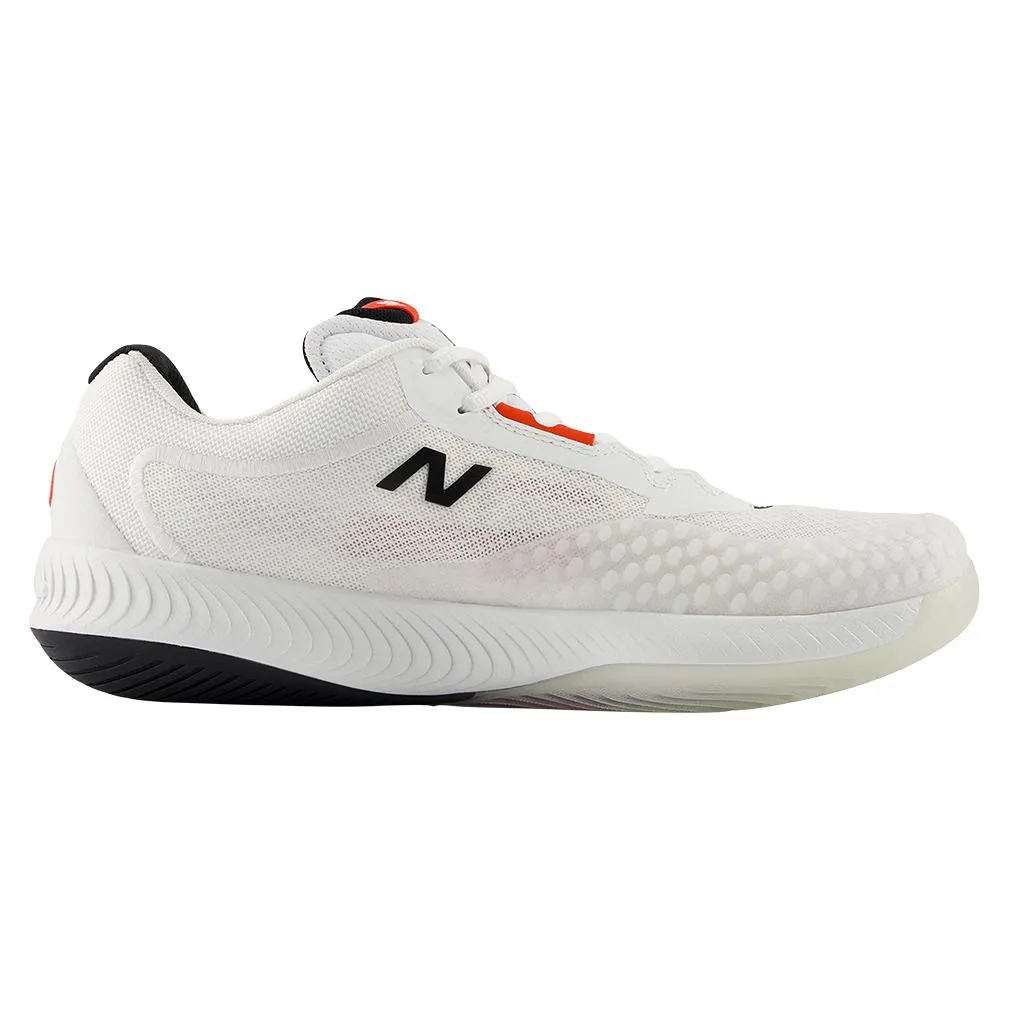 Men`s FuelCell 996v6 2E Width Tennis Shoes White and Black