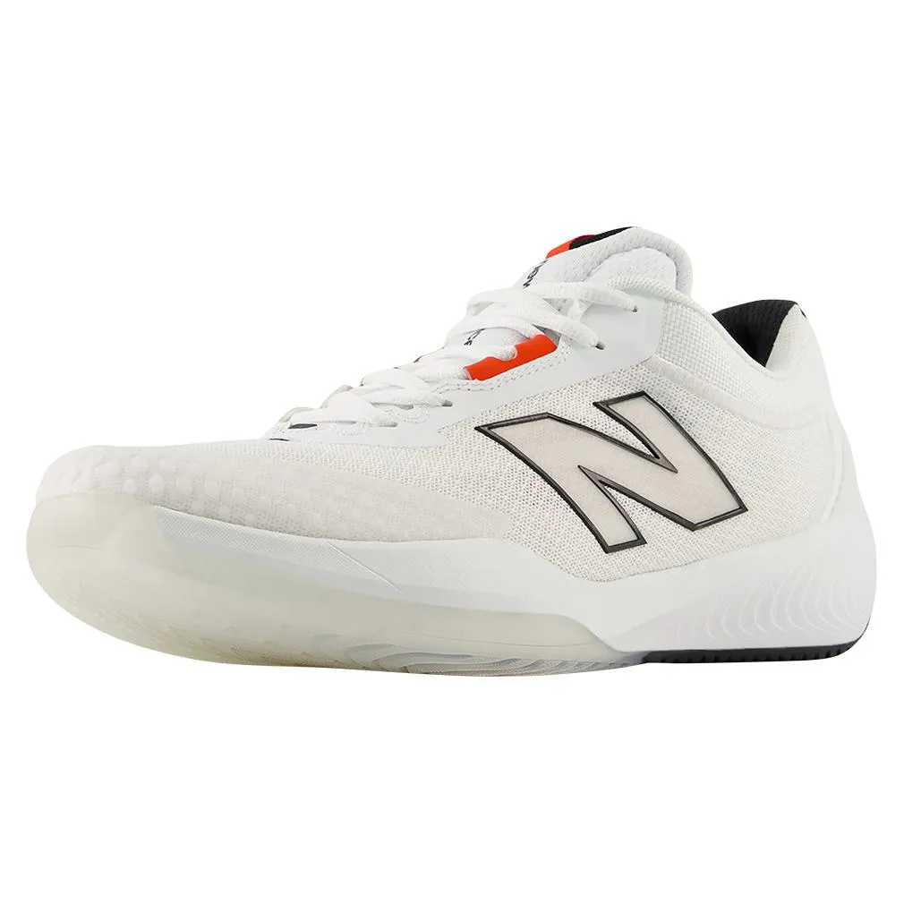 Men`s FuelCell 996v6 2E Width Tennis Shoes White and Black