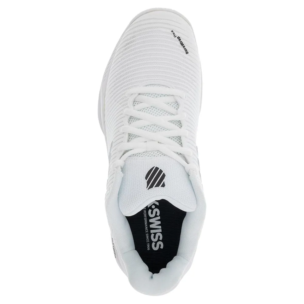 Men's Hypercourt Express 2 Tennis Shoes White and Black