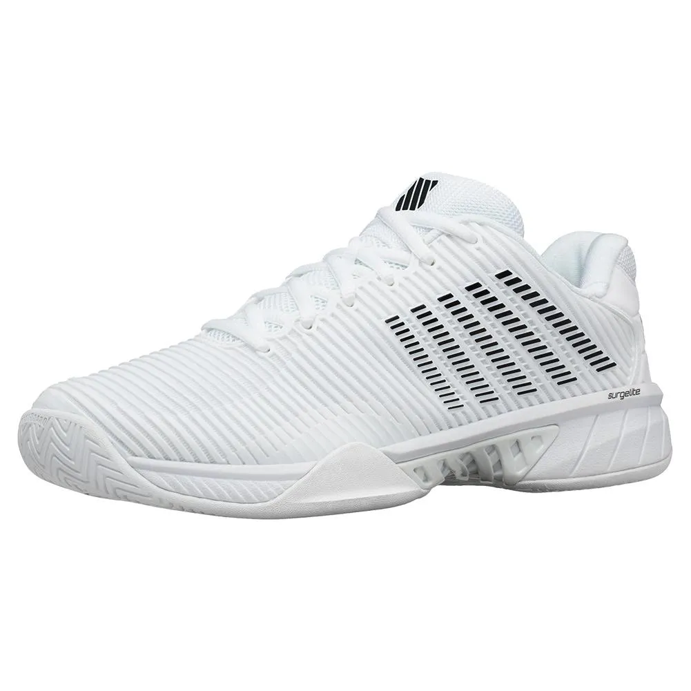 Men's Hypercourt Express 2 Tennis Shoes White and Black