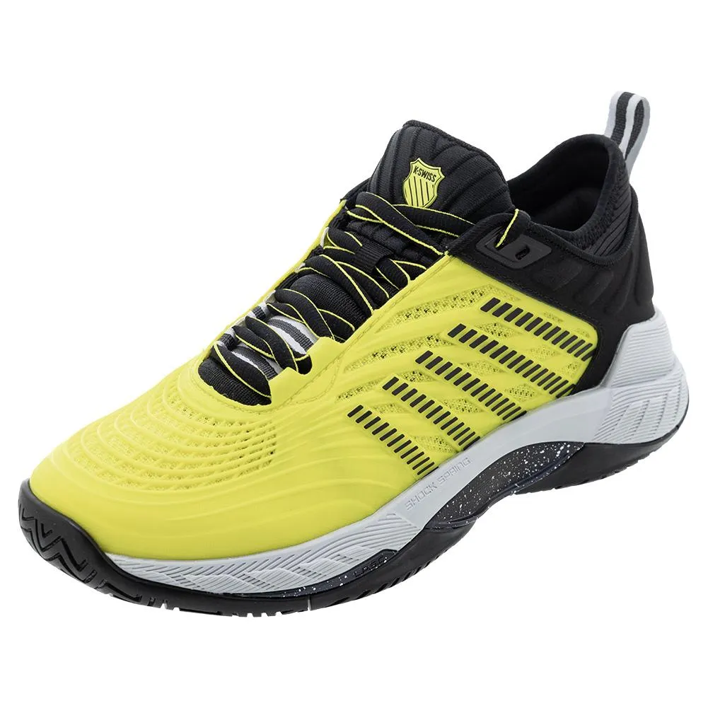 Men`s Hypercourt Supreme 2 Tennis Shoes Yellow and Black