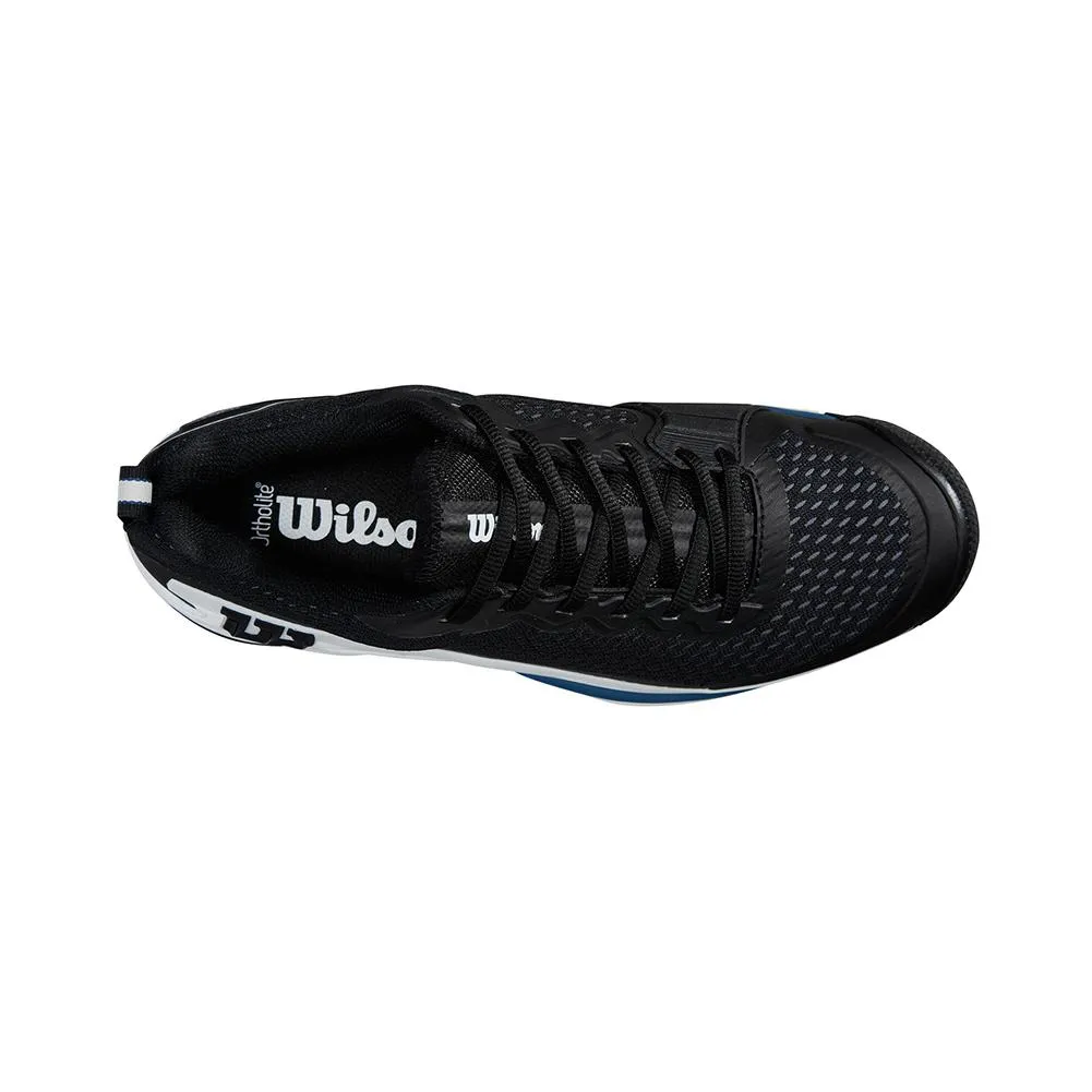 Men's Rush Pro 4.5 Tennis Shoes Black and Ensign Blue