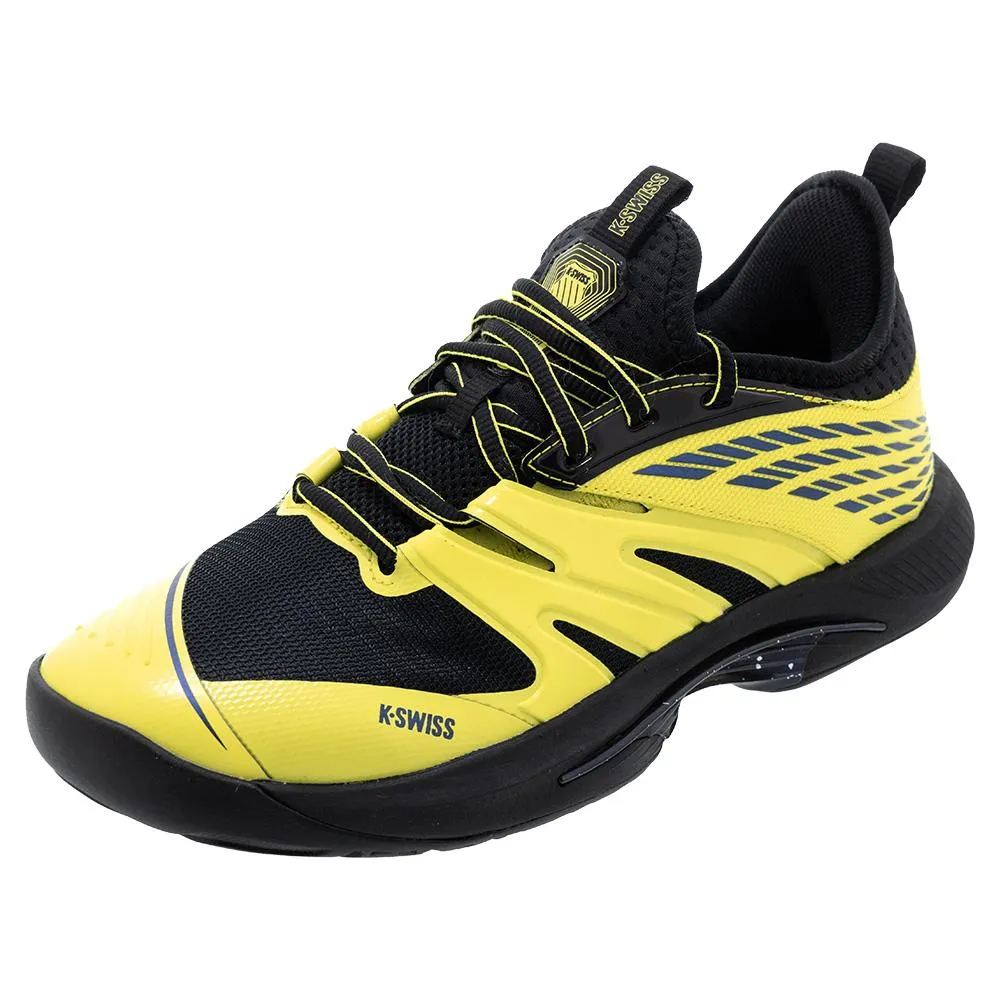 Men`s SpeedTrac Tennis Shoes Black and Yellow