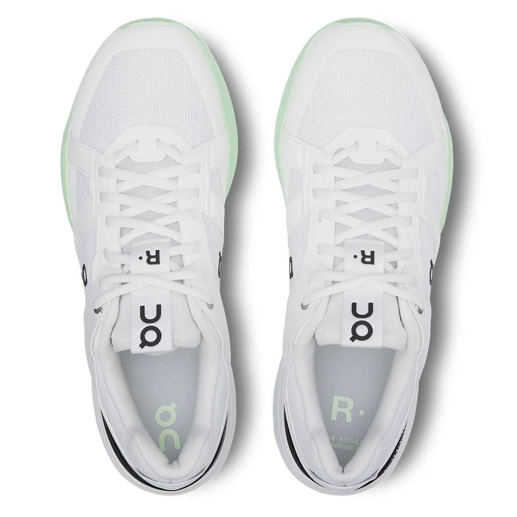 Men`s THE ROGER Clubhouse Pro Tennis Shoes White and Lima