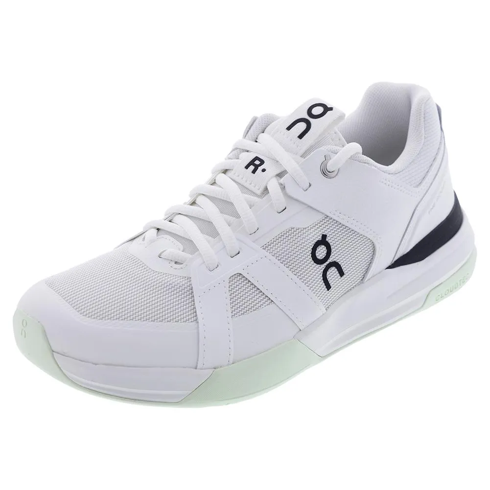 Men`s THE ROGER Clubhouse Pro Tennis Shoes White and Lima