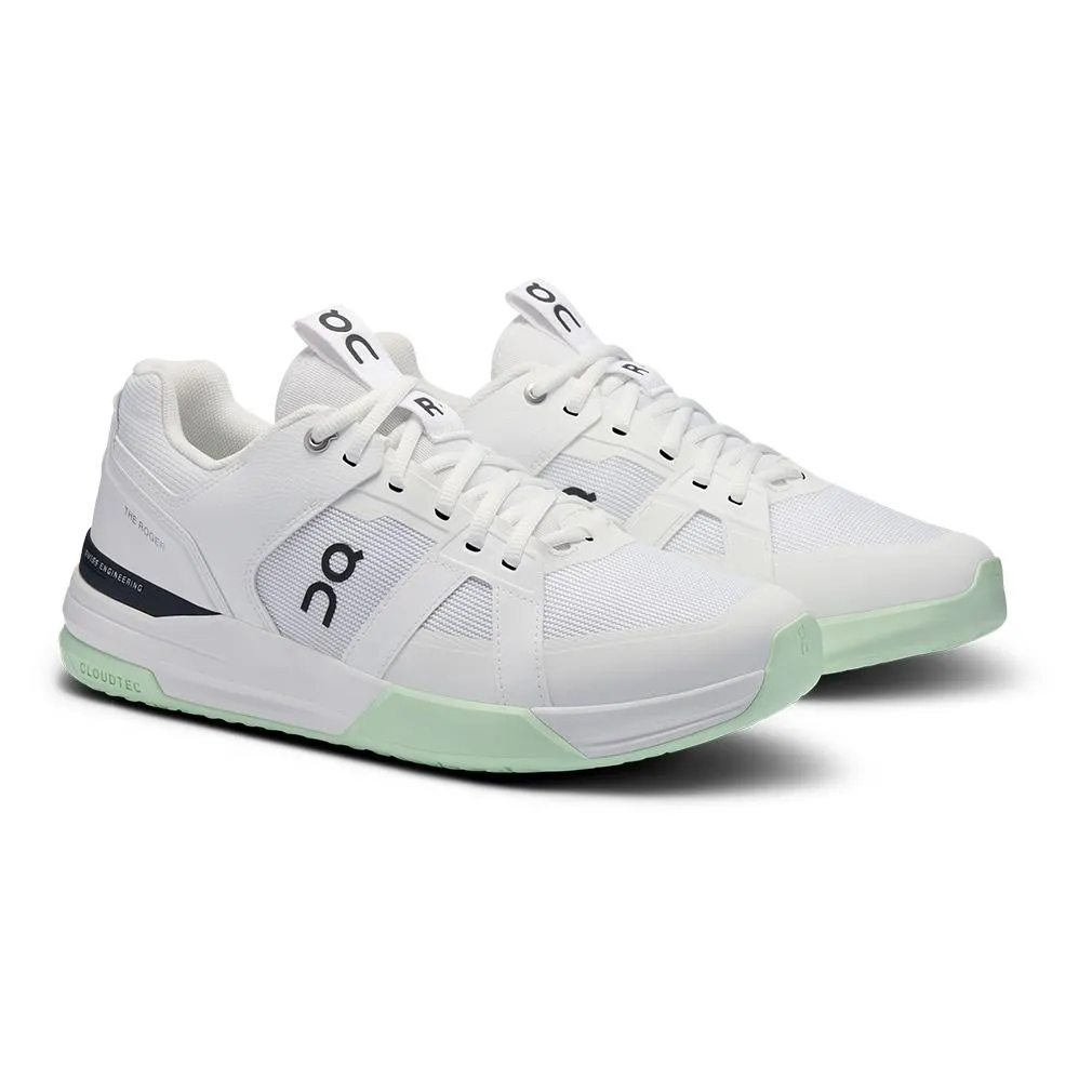 Men`s THE ROGER Clubhouse Pro Tennis Shoes White and Lima