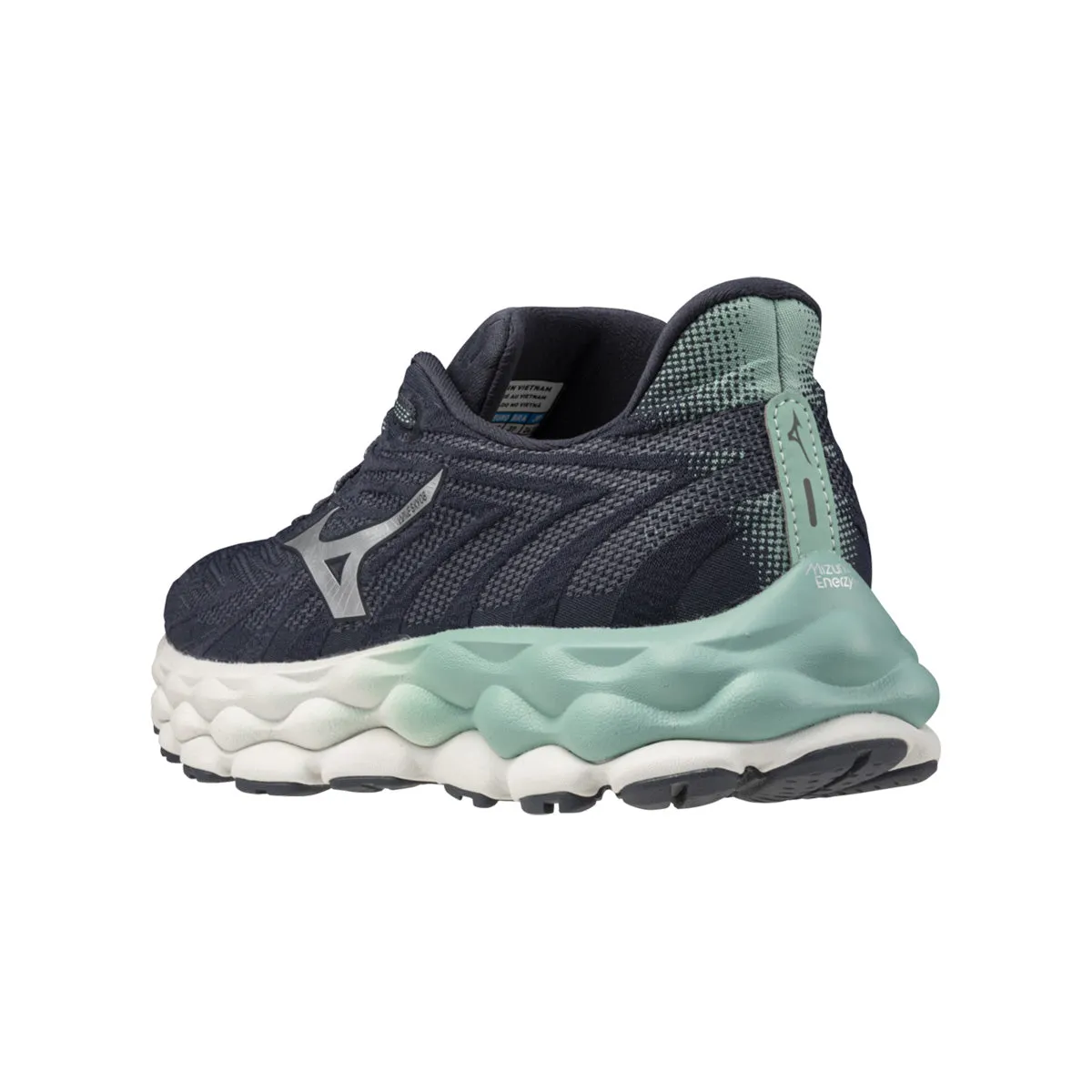 Mizuno Wave Sky 8 Womens | India Ink/neo Silver/dusty Jad