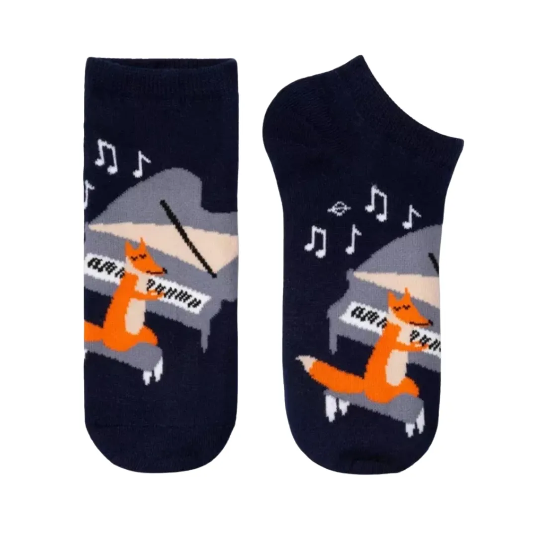 Musical Fox Socks