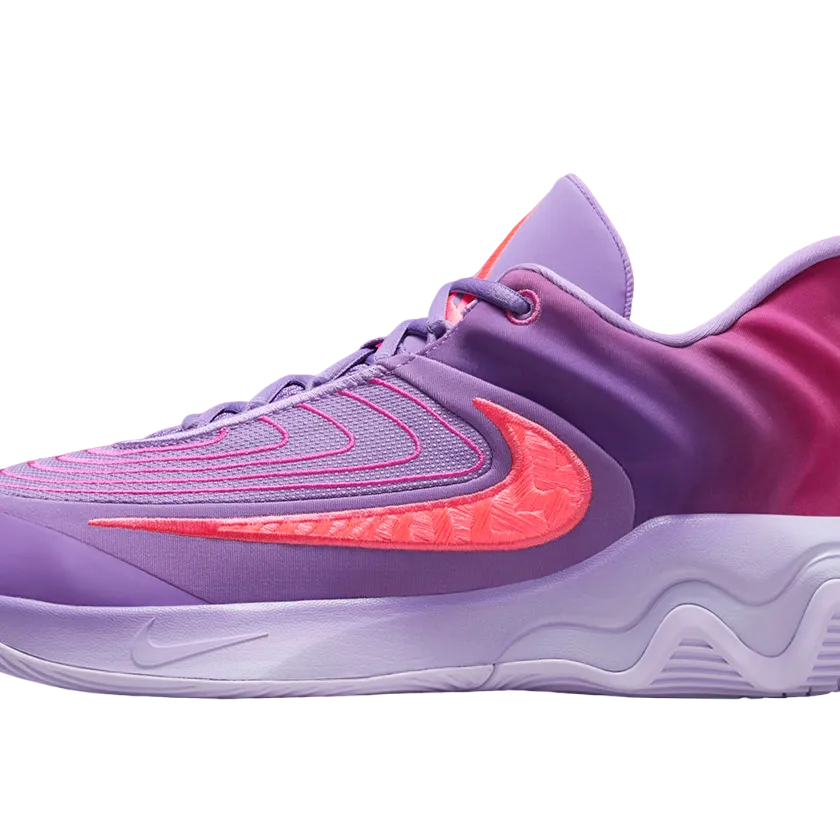 Nike Men's Giannis Immortality 4 Shoes - Black Raspberry / Hot Punch / Hot Fuchsia / Aster Pink