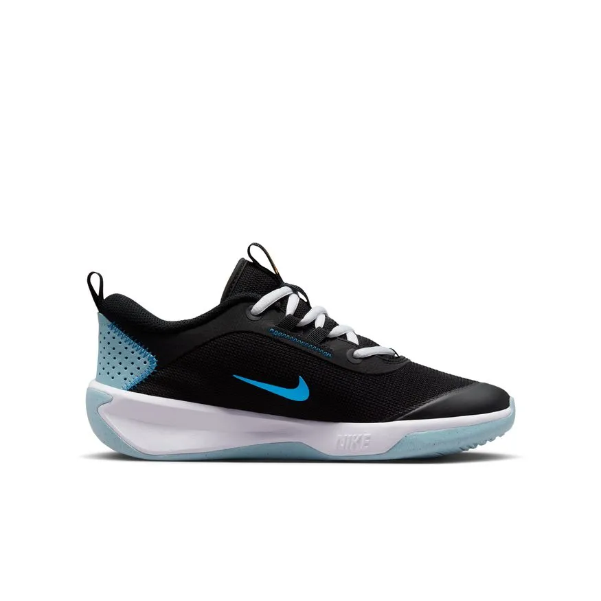 Nike Omni Multi-Court Big Kids' Indoor Court Shoes - Black/Blue