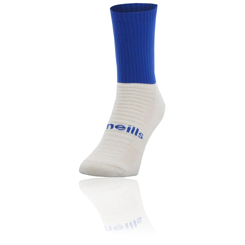 O'Neills Coolmax Midi Socks Royal/Amber white sole