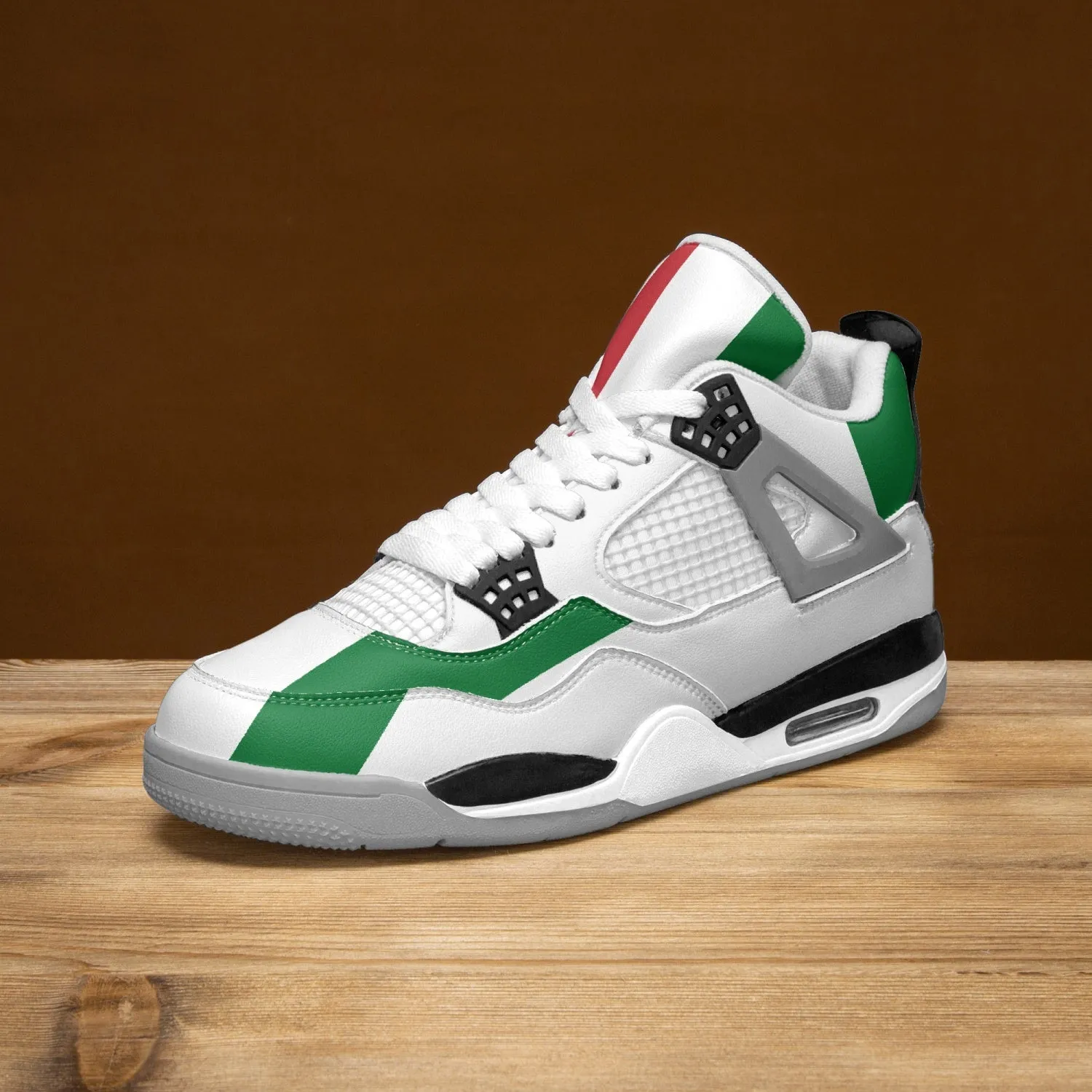 Palestine Basketball Sneakers - Grey Sole