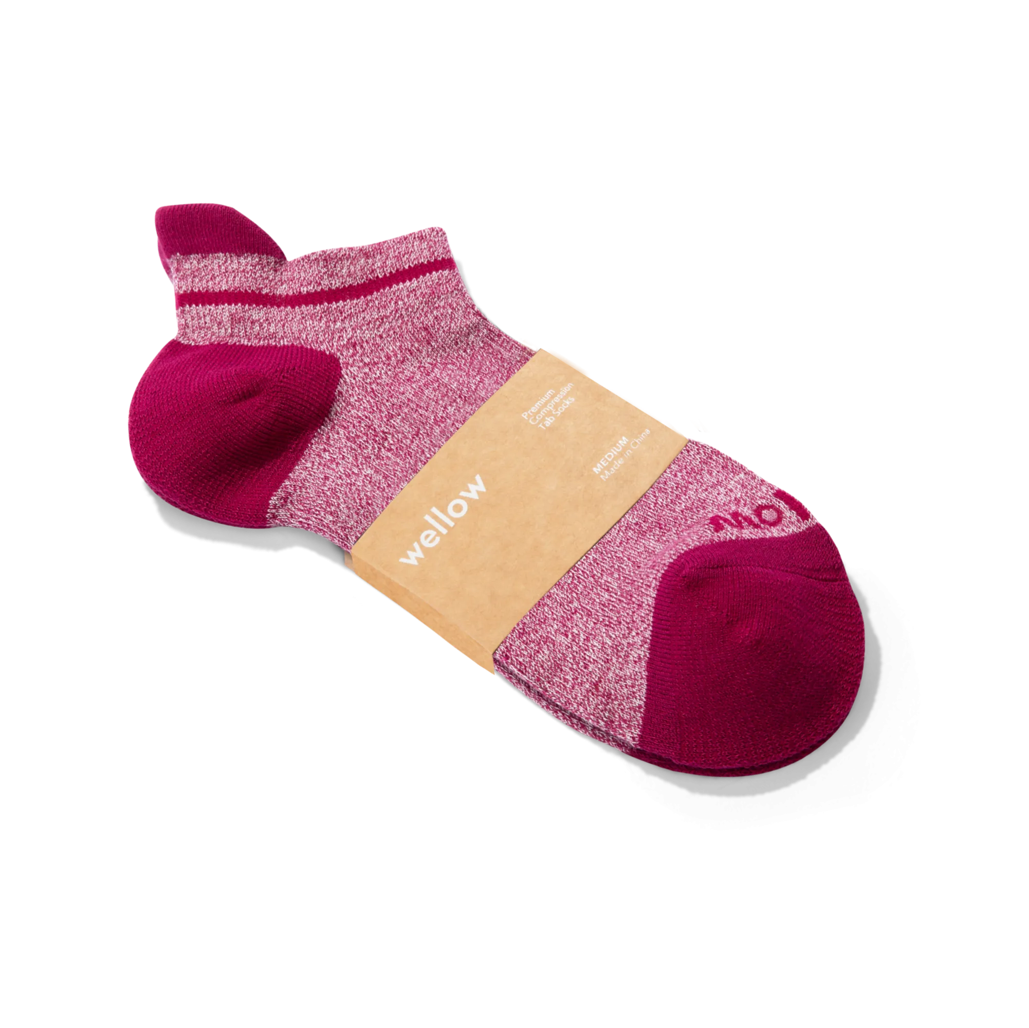 Plum Twist  - Ankle Sock