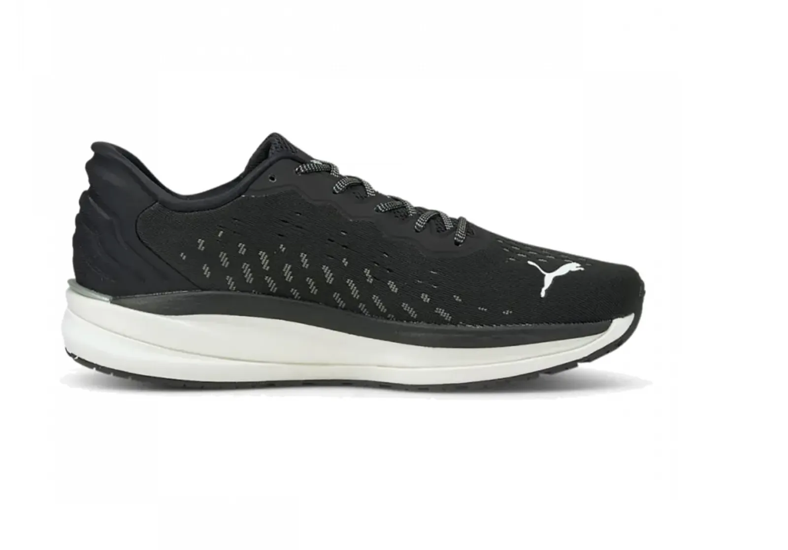 Puma Women's Magnify Nitro Knit - Black/Castlerock/White (376908)