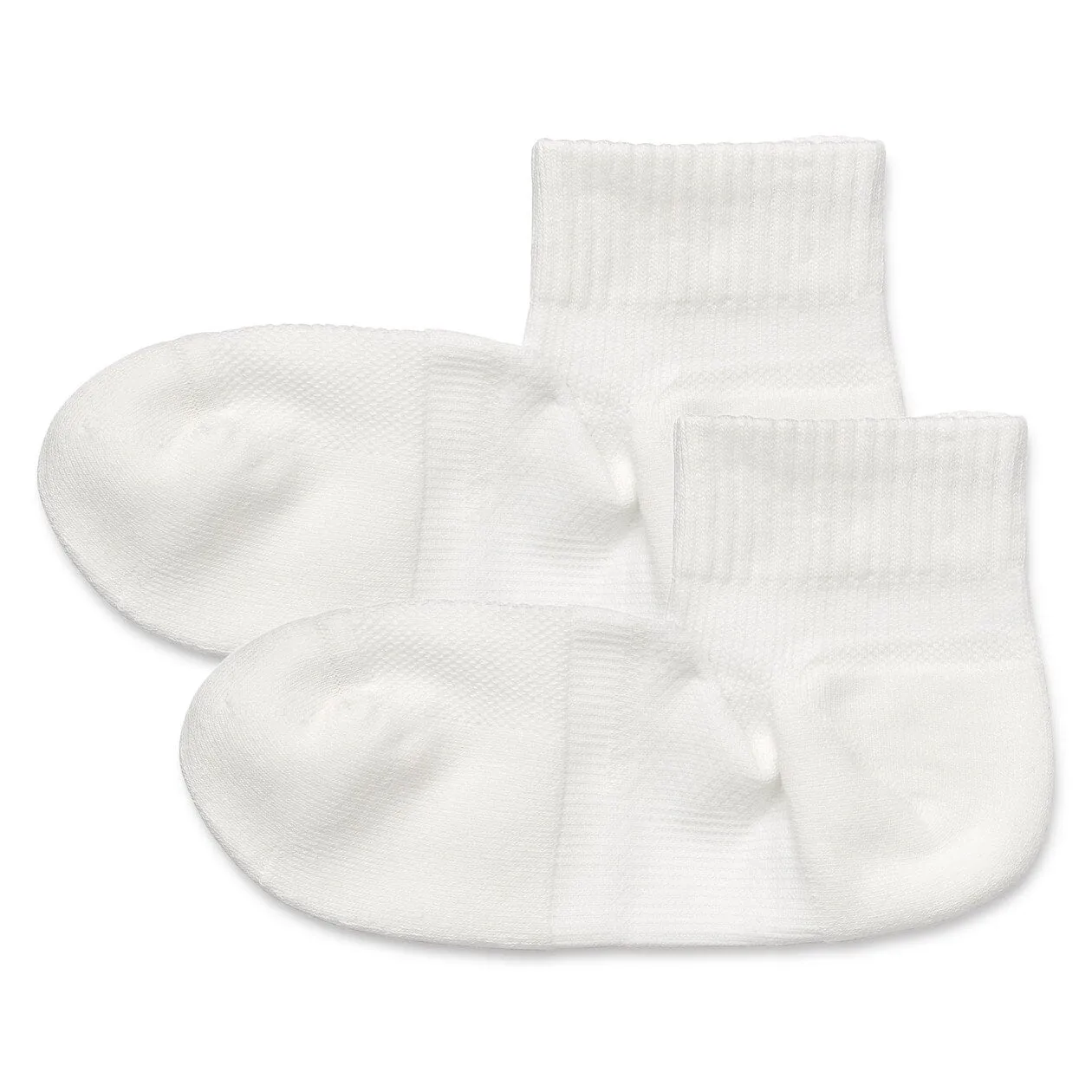 Right Angle Arch Support Short Socks - 2 Pack