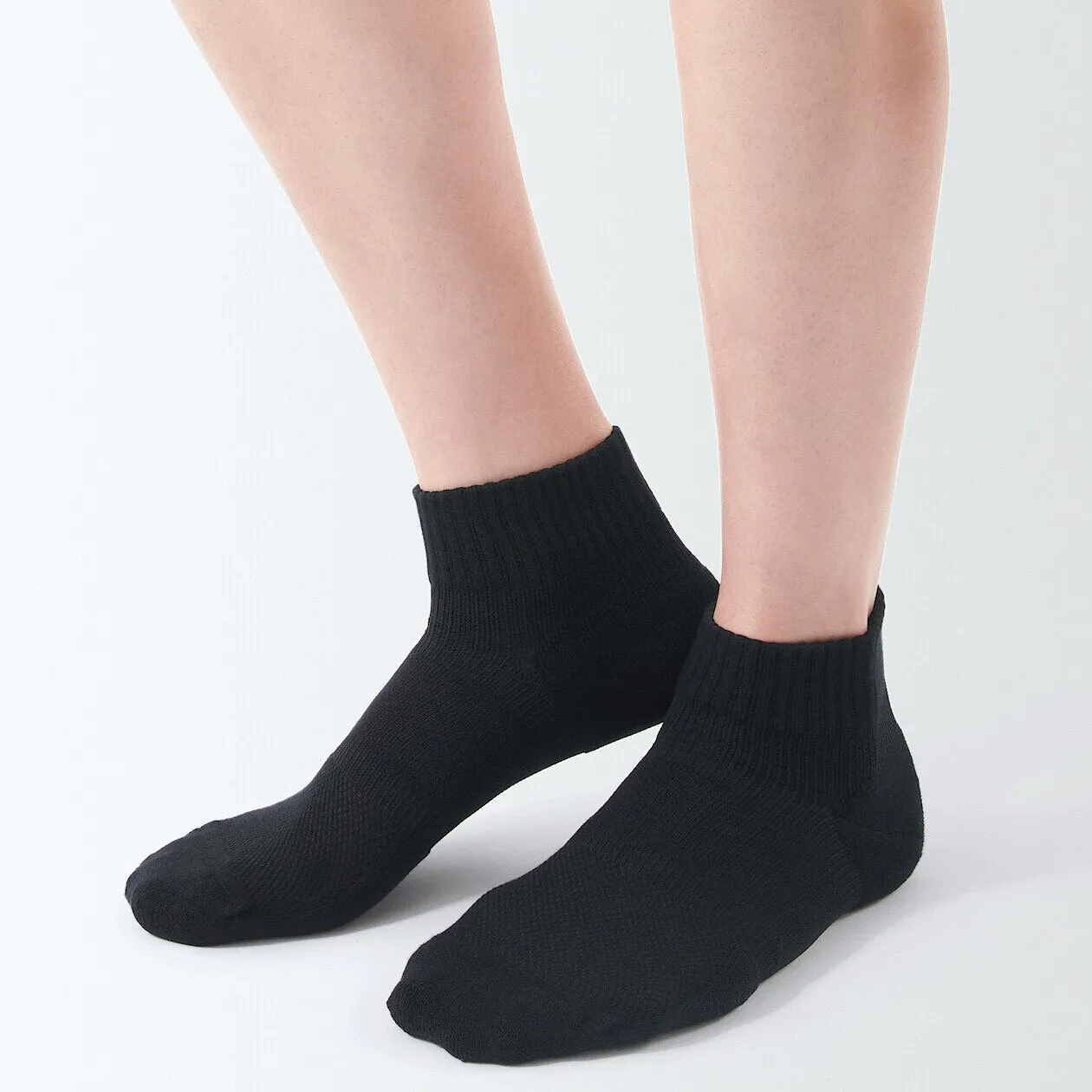 Right Angle Arch Support Short Socks - 2 Pack