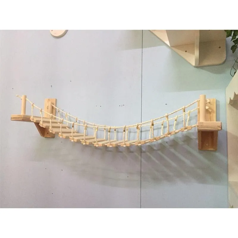 Rope Bridge Climbing Frames For Cats