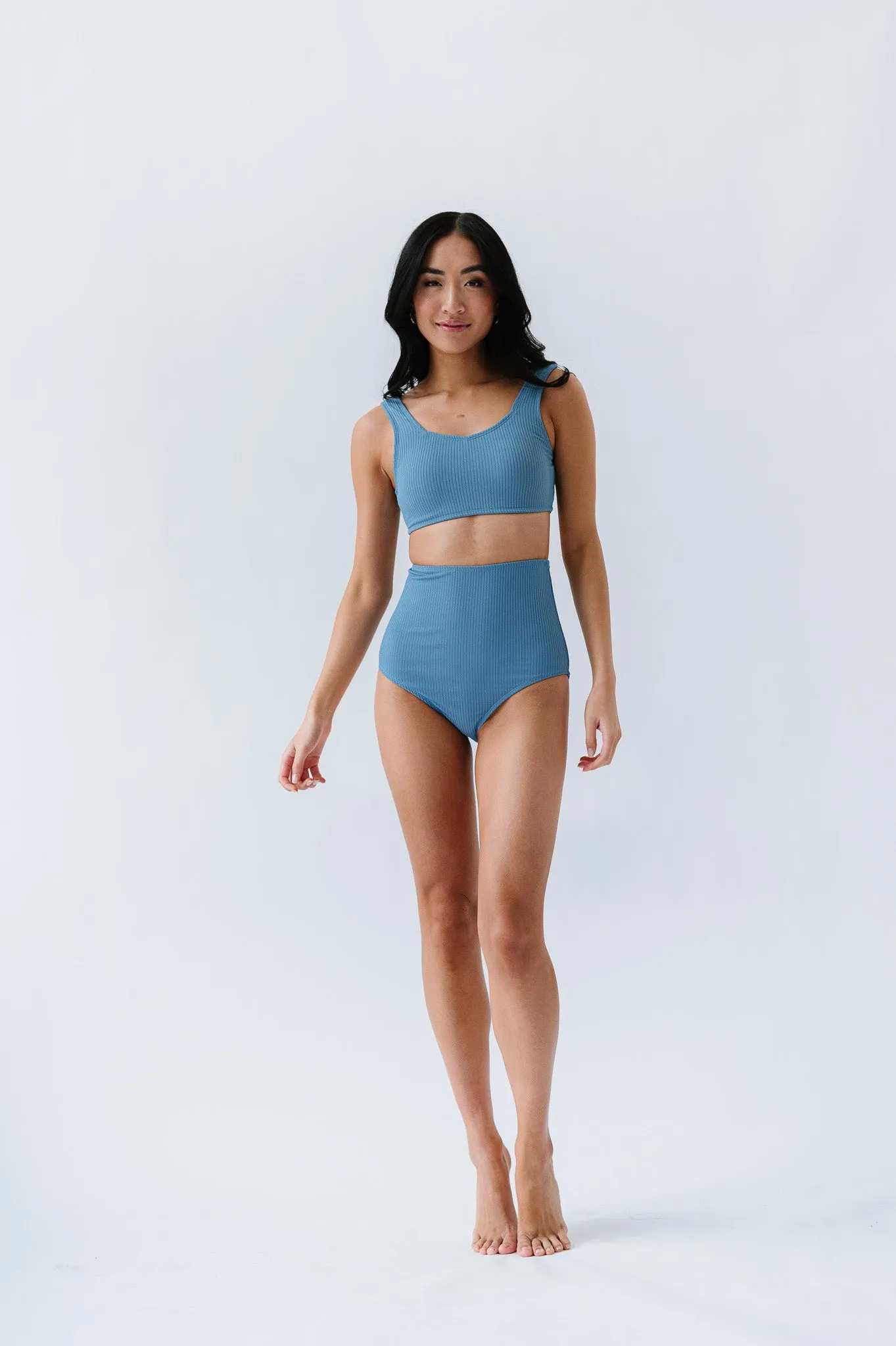 Seashell Top | Surface Blue