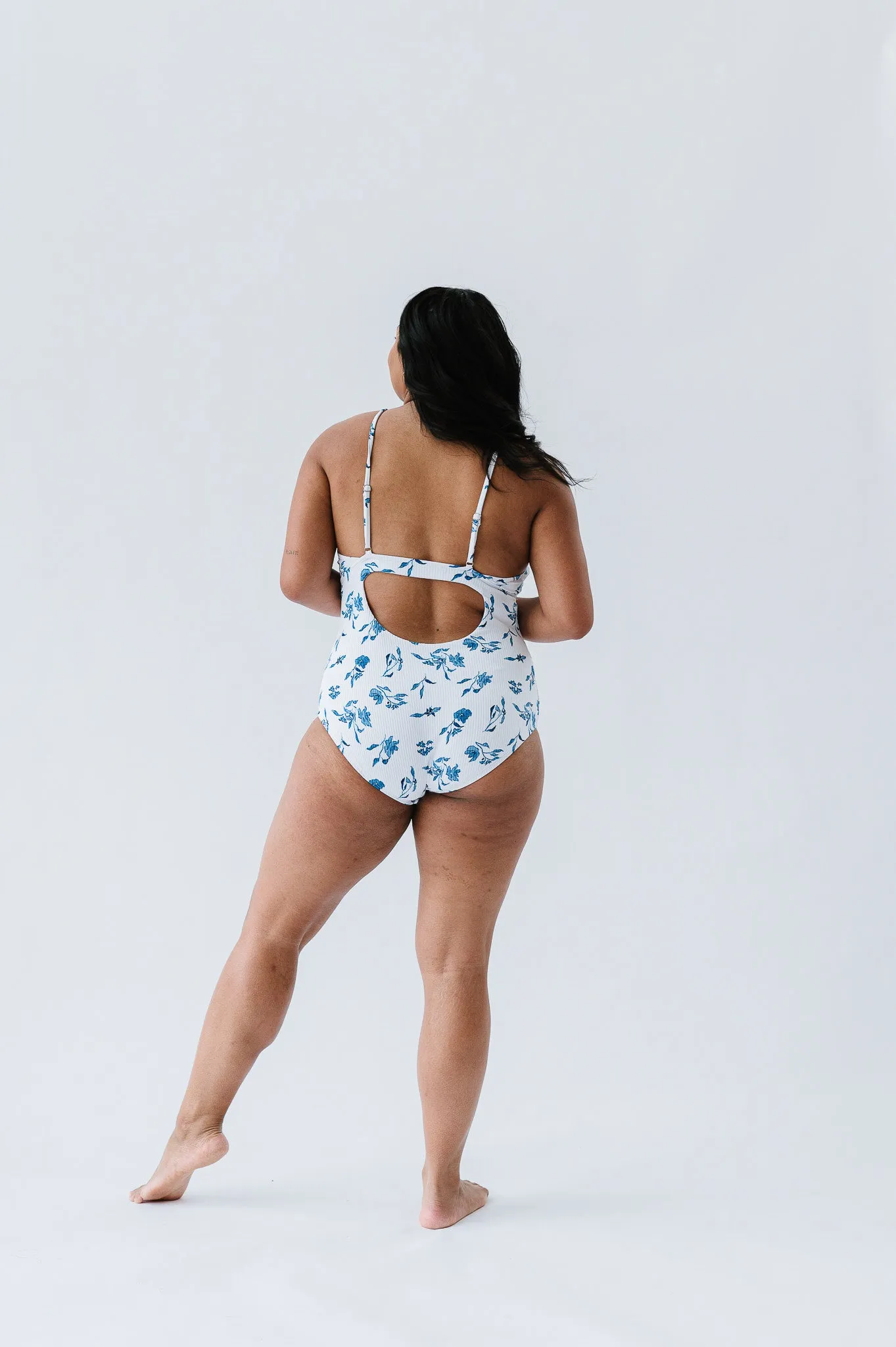 Shoreline One Piece | Ocean Blue Floral