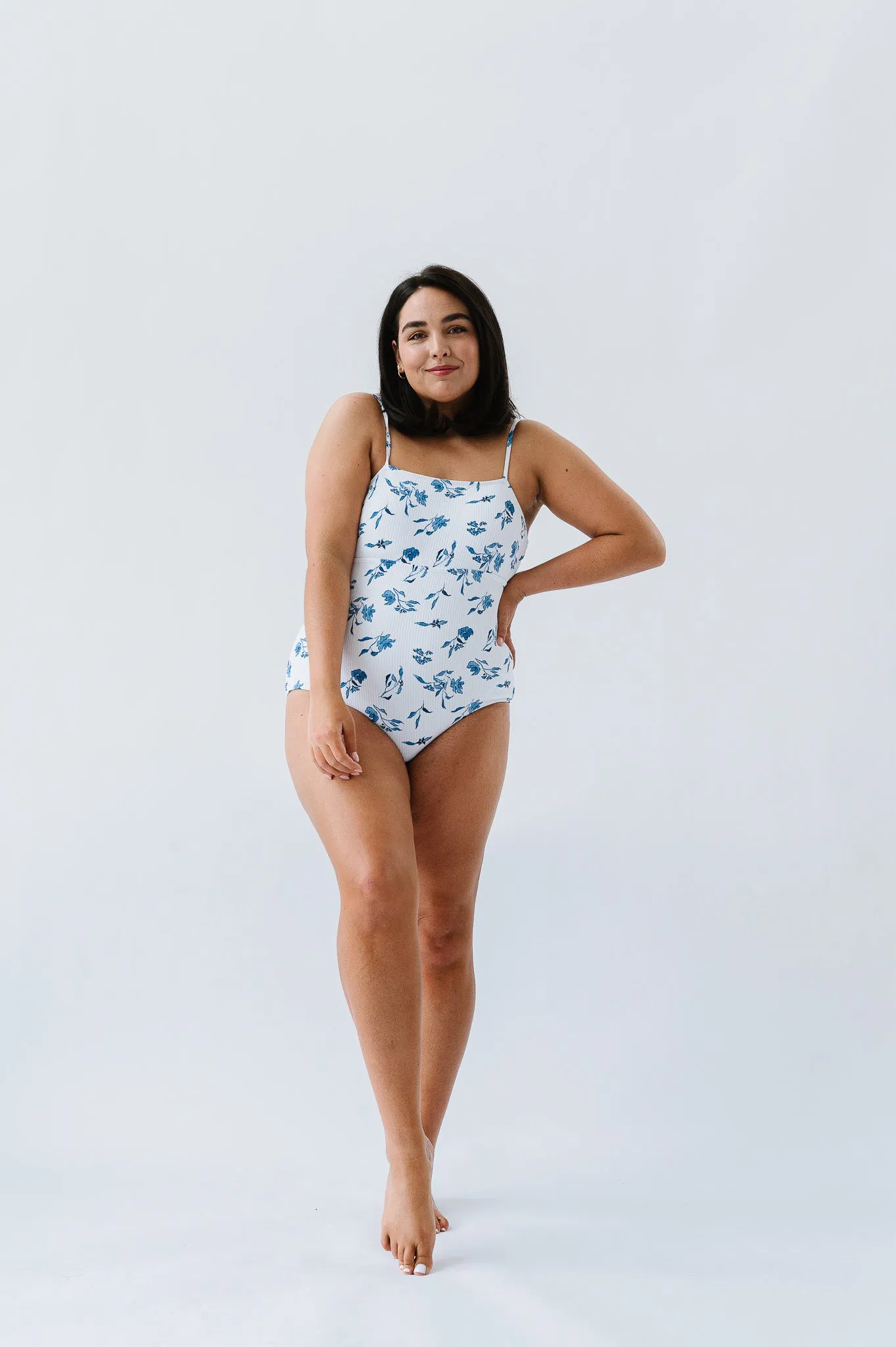 Shoreline One Piece | Ocean Blue Floral