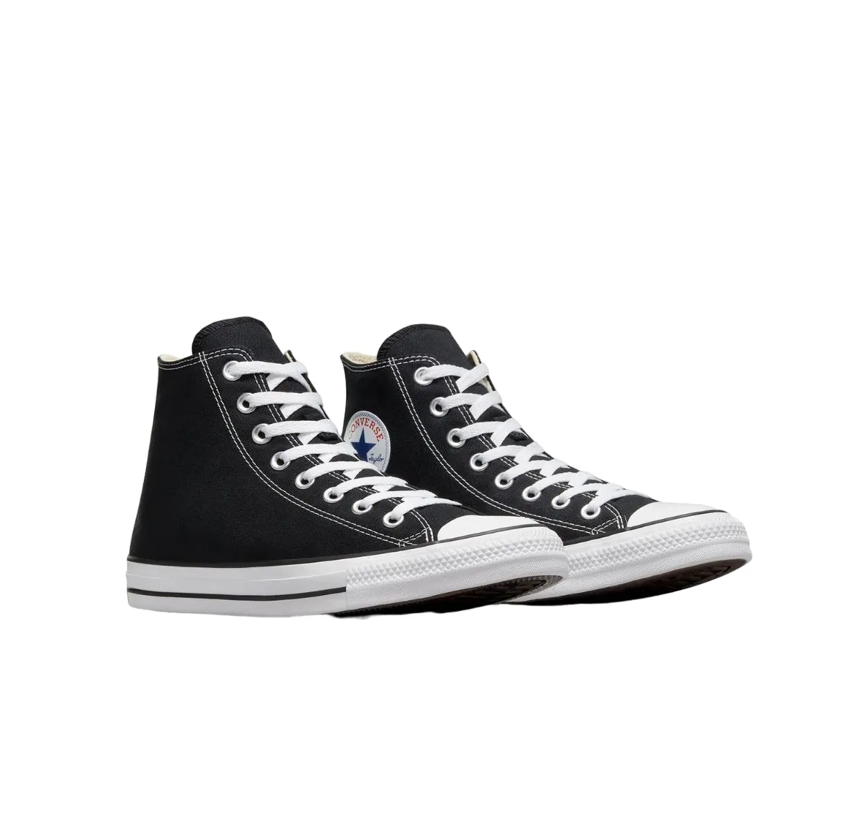 Unisex Converse Chuck Taylor All Star Classic High Top Black Canvas Shoes