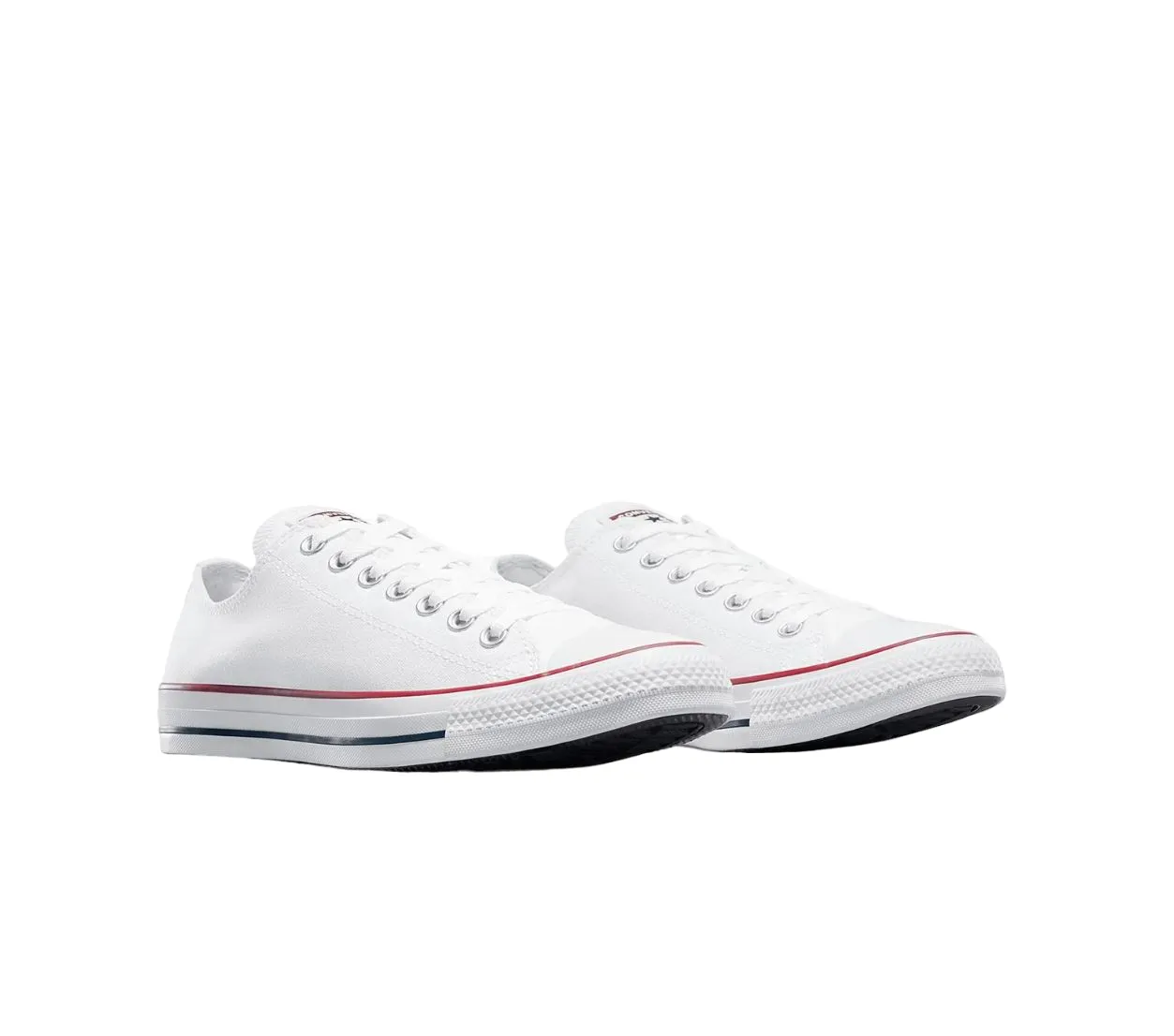 Unisex Converse Chuck Taylor All Star Classic Low Top Optical White Canvas Shoes