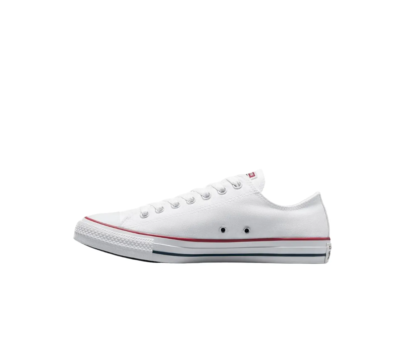 Unisex Converse Chuck Taylor All Star Classic Low Top Optical White Canvas Shoes