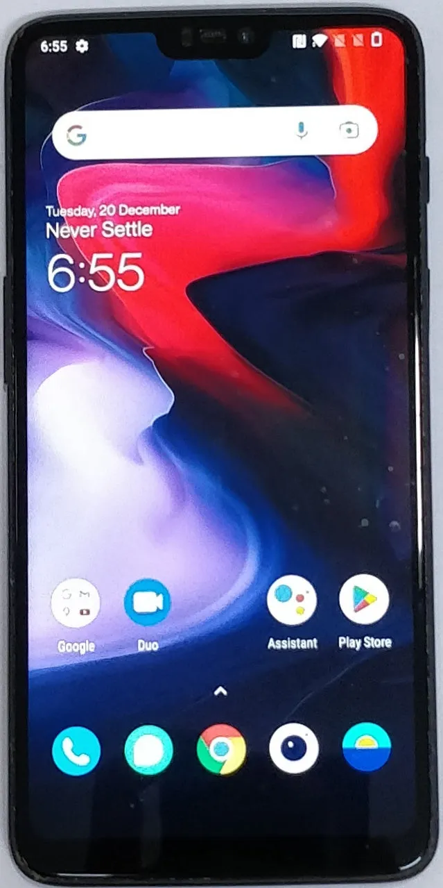 Used OnePlus 6 64GB 6GB RAM Black