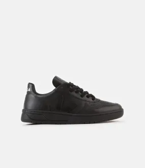 Veja Womens V-10 CWL Shoes - Black / Black Sole