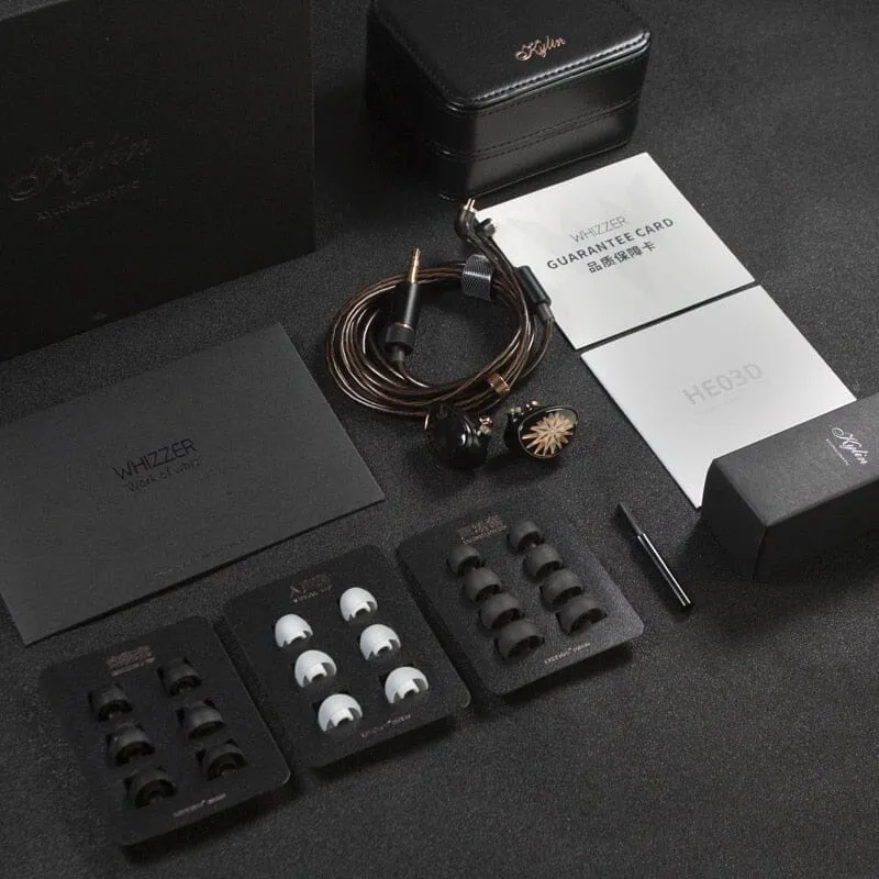 Whizzer Kylin HE03D DLC Dynamic In-ear Monitors Earphones