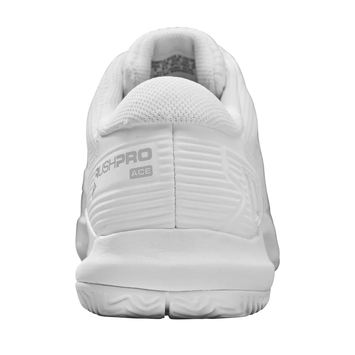 Wilson Rush Pro Ace Shoes (White/White/Black)