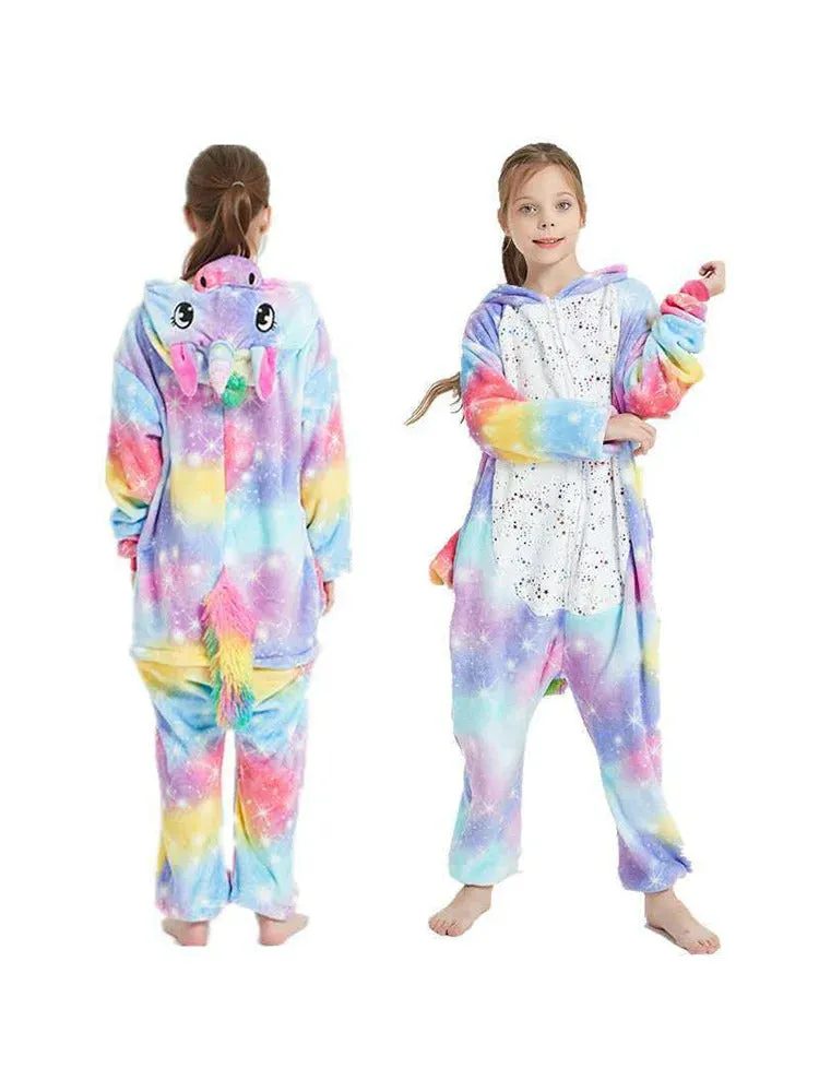 Women Pijama Animal Jumpsuit Onesie Kigurumi Unicorn Suit Shark Bodysuits Adult Flannel Sleepwear Full Body Winter