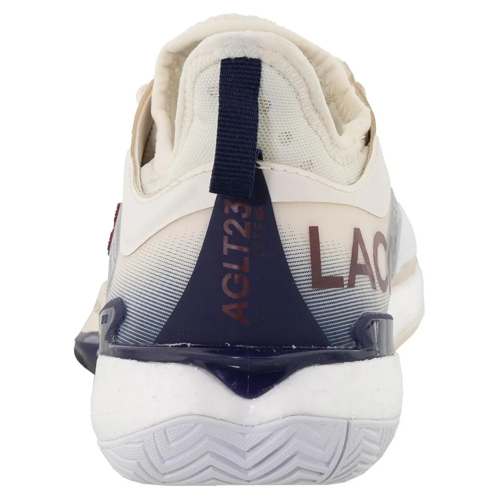 Women's AG-LT23 Lite Tennis Shoes White and Navy