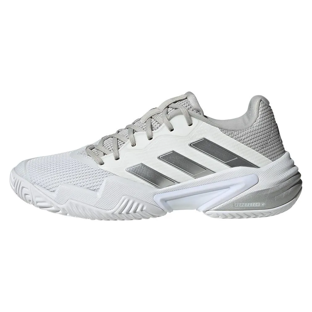 Women's Barricade 13 Tennis Shoes White and Gray