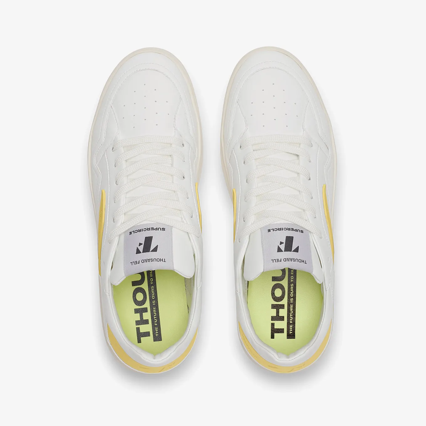 Women's Court | White-Starstruck Yellow