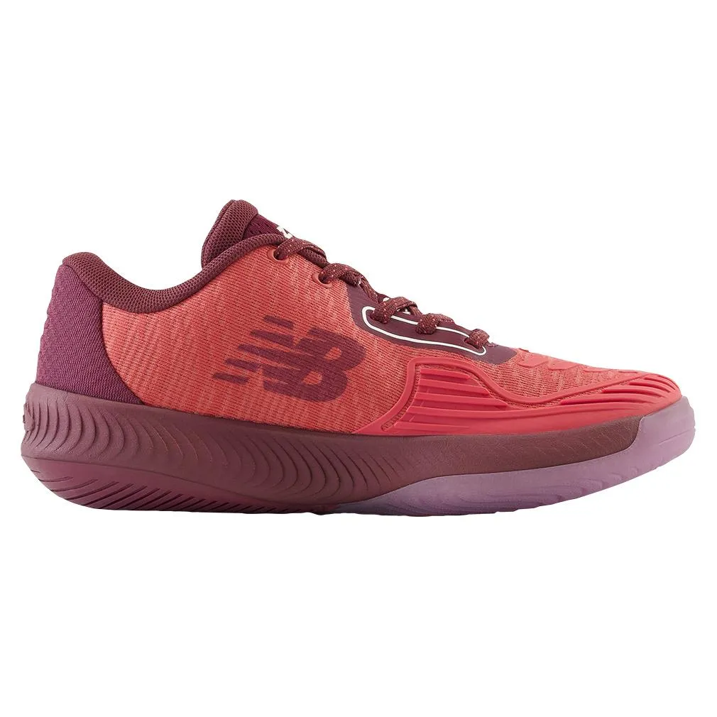 Women's Fuel Cell 996v5 B Width Tennis Shoes Brick Red