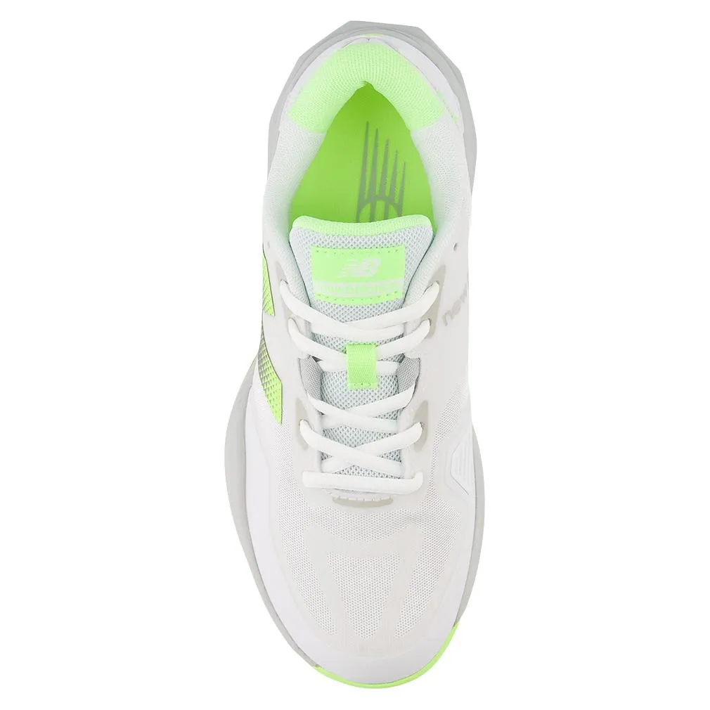 Women's FuelCell 796v4 B Width Tennis Shoes White and Bleached Lime