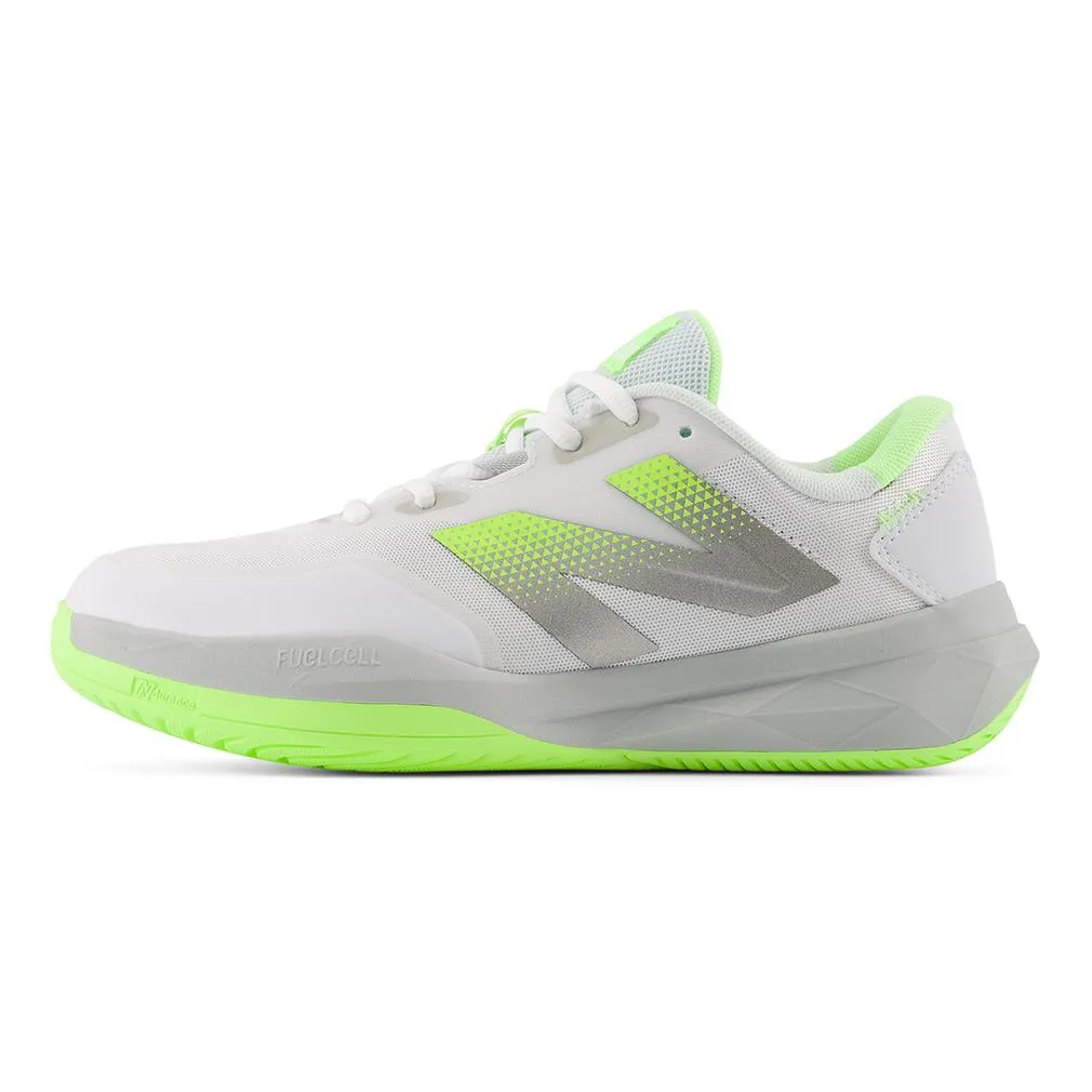 Women's FuelCell 796v4 B Width Tennis Shoes White and Bleached Lime