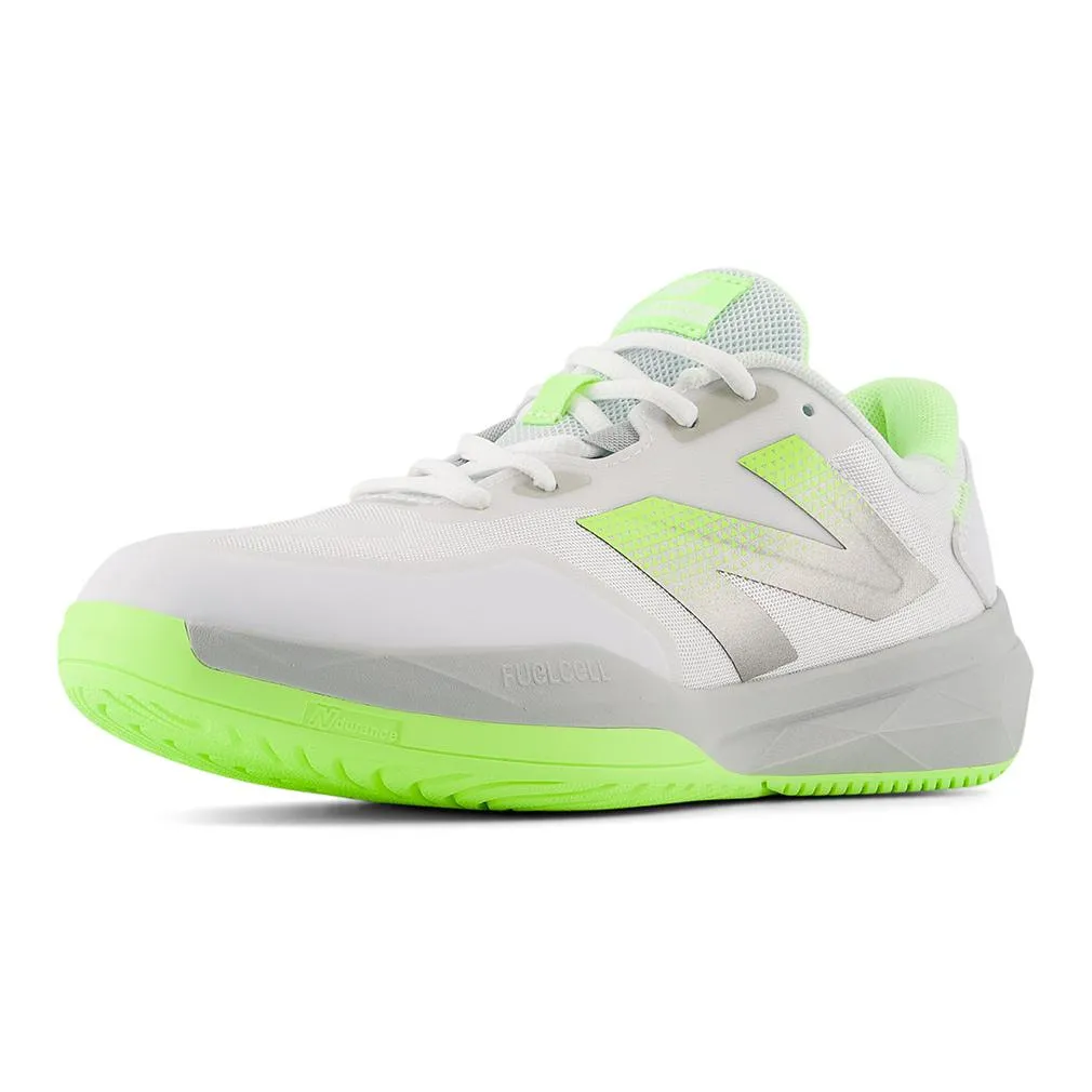 Women's FuelCell 796v4 B Width Tennis Shoes White and Bleached Lime