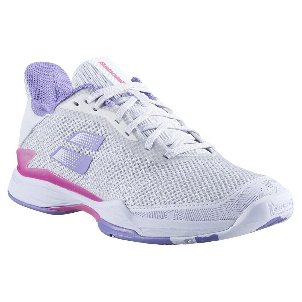 Women's Jet Tere All Court Tennis Shoes White and Lavender