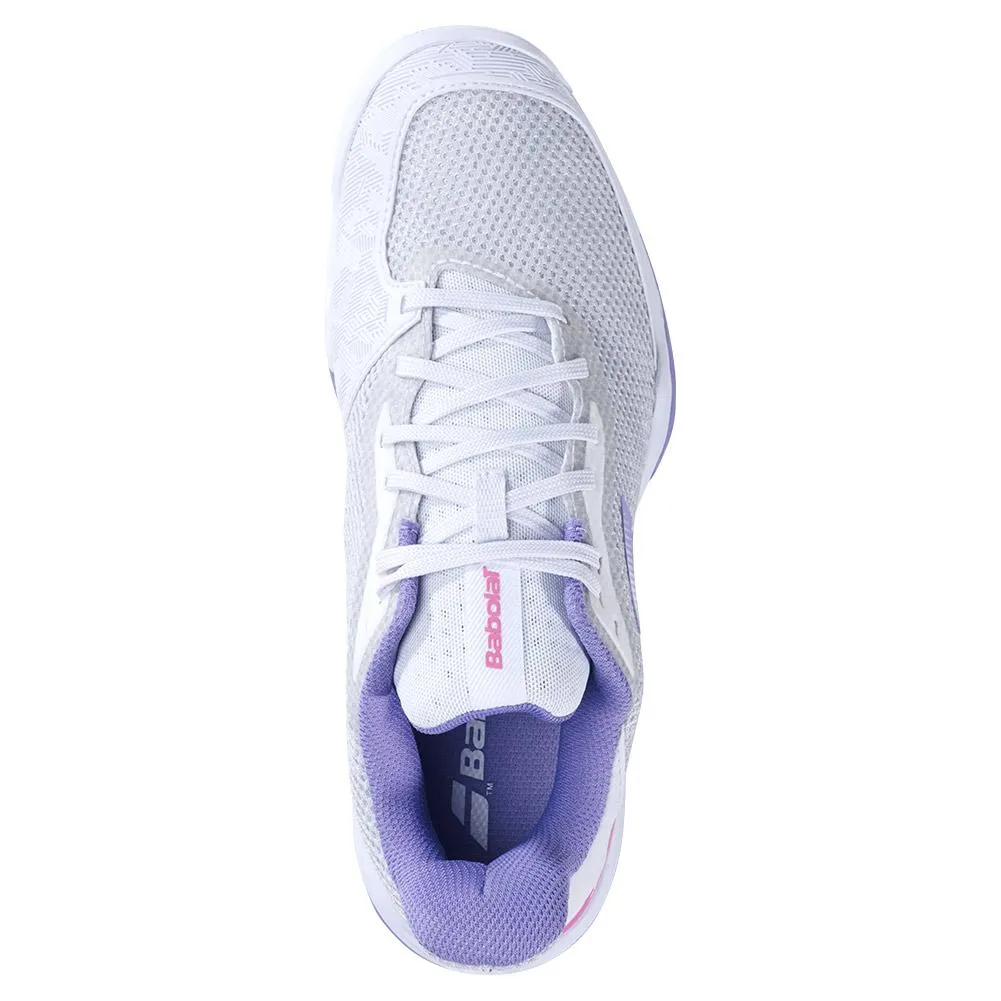 Women's Jet Tere All Court Tennis Shoes White and Lavender