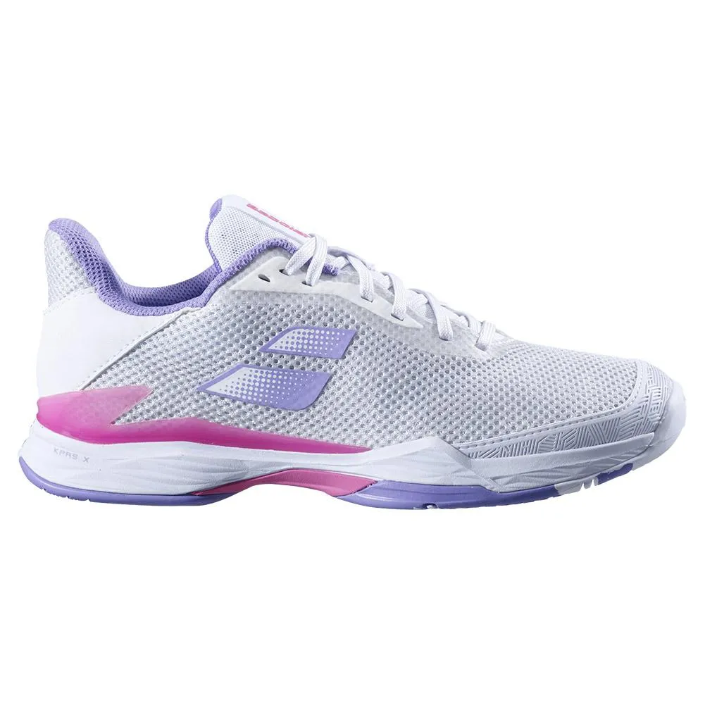 Women's Jet Tere All Court Tennis Shoes White and Lavender