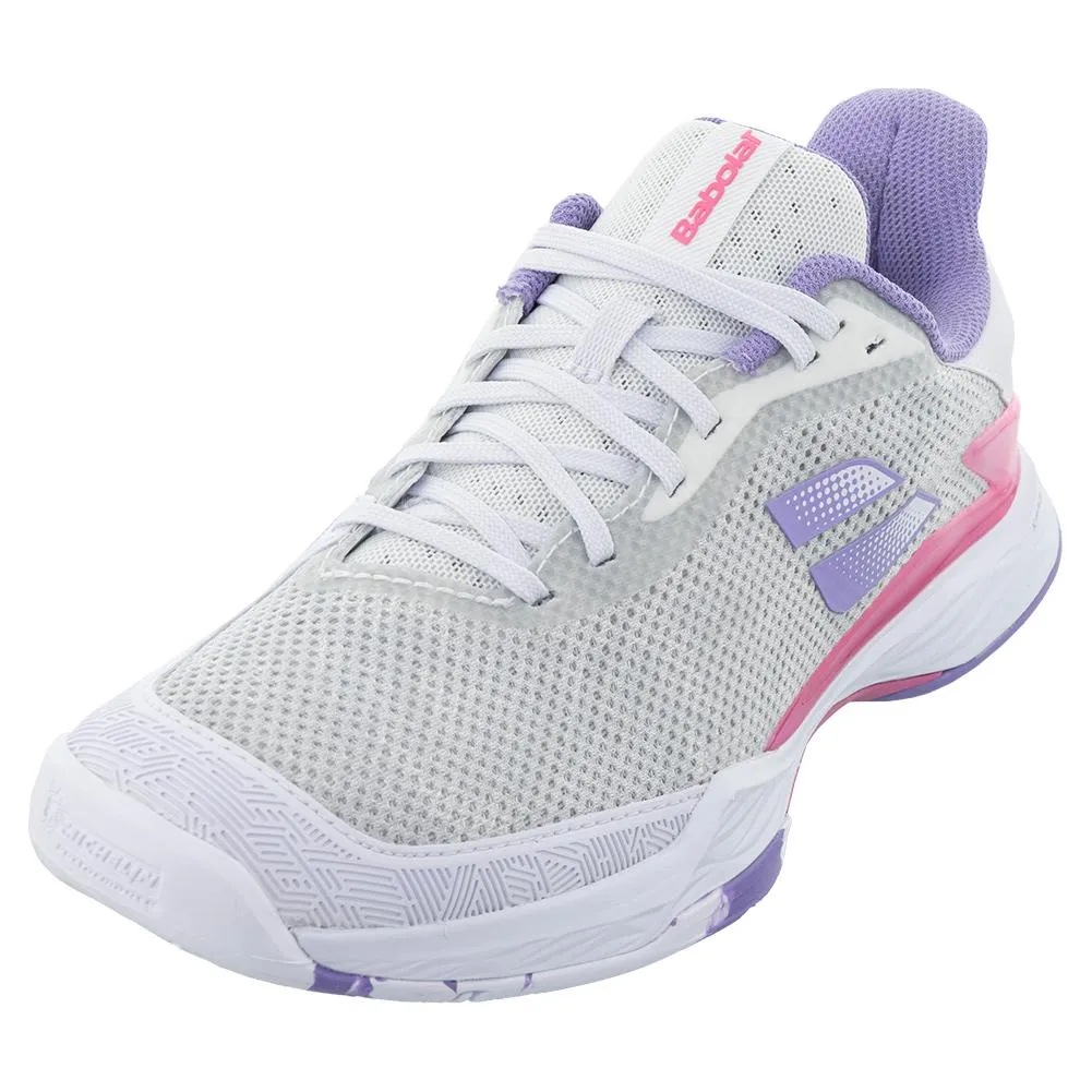 Women's Jet Tere All Court Tennis Shoes White and Lavender