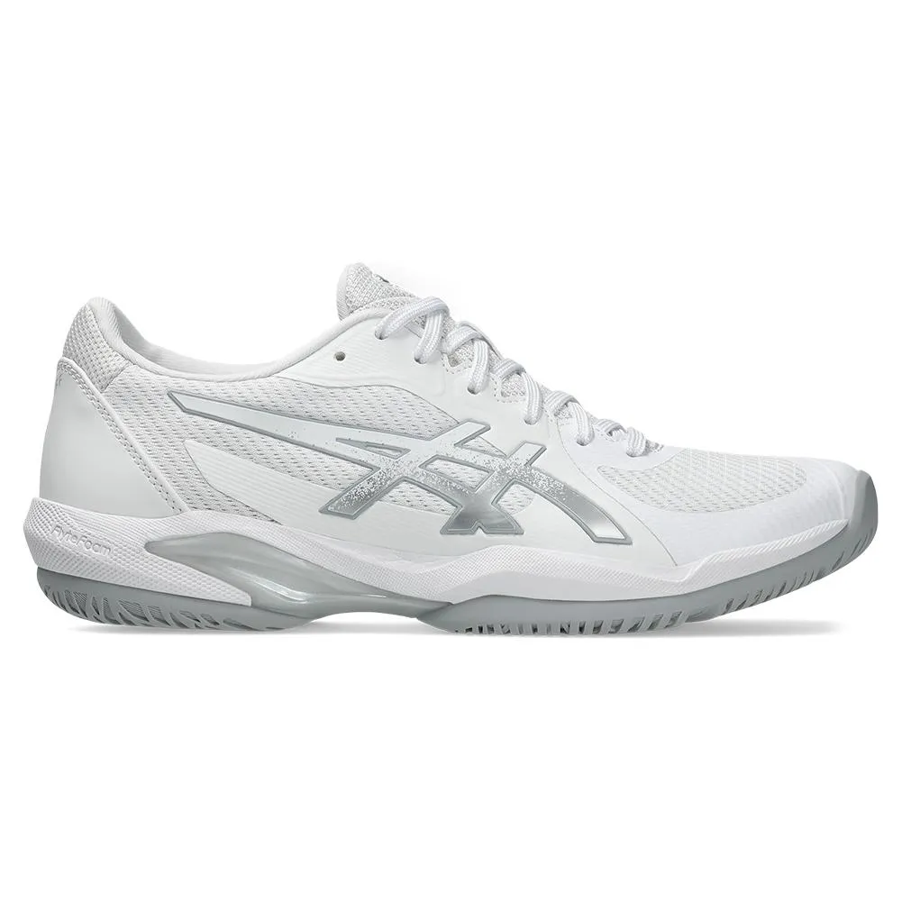 Womens Solution Swift FF 2 Tennis Shoes White and Pure Silver