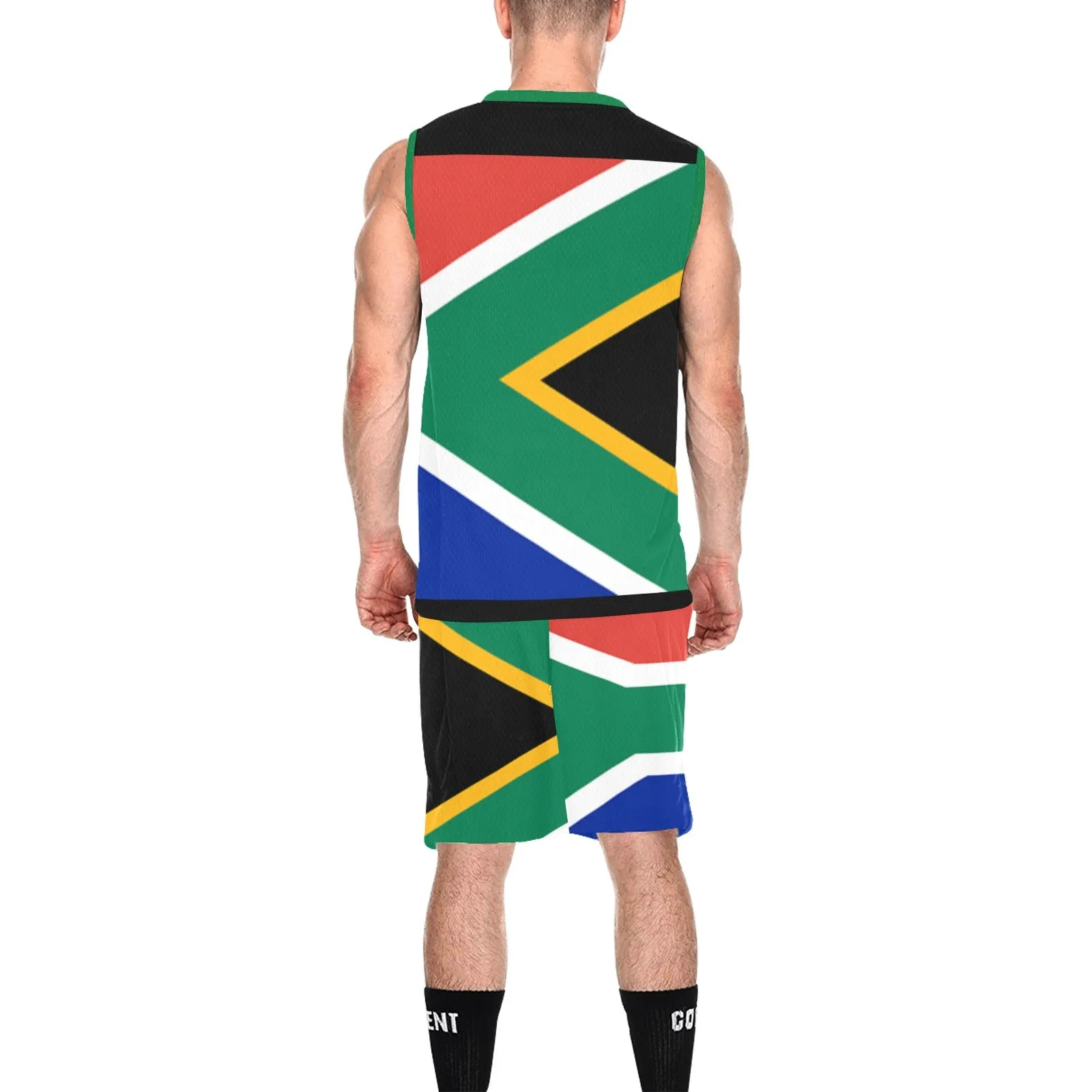 ZA Flag Men's Basketball Tracksuit